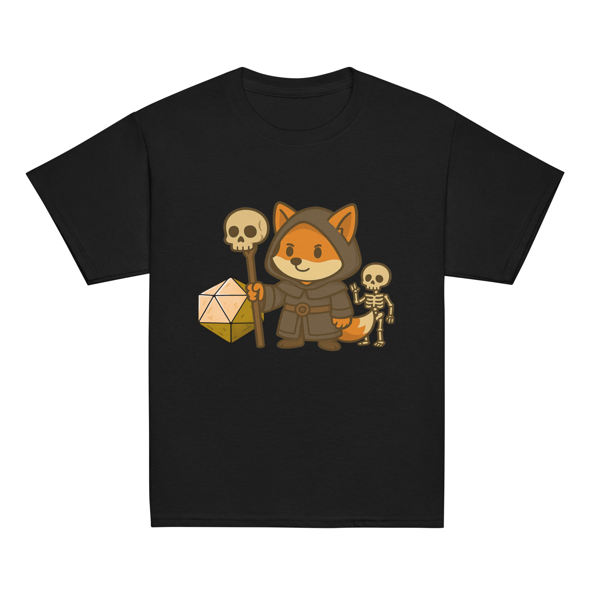 Dicefox Necromancer - Klassisches DTF-T-Shirt für Jugendliche