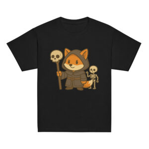 Fox Necromancer - Klassisches DTF-T-Shirt für Jugendliche