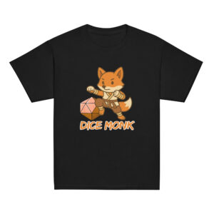 Dice Monk - Klassisches DTF-T-Shirt für Jugendliche