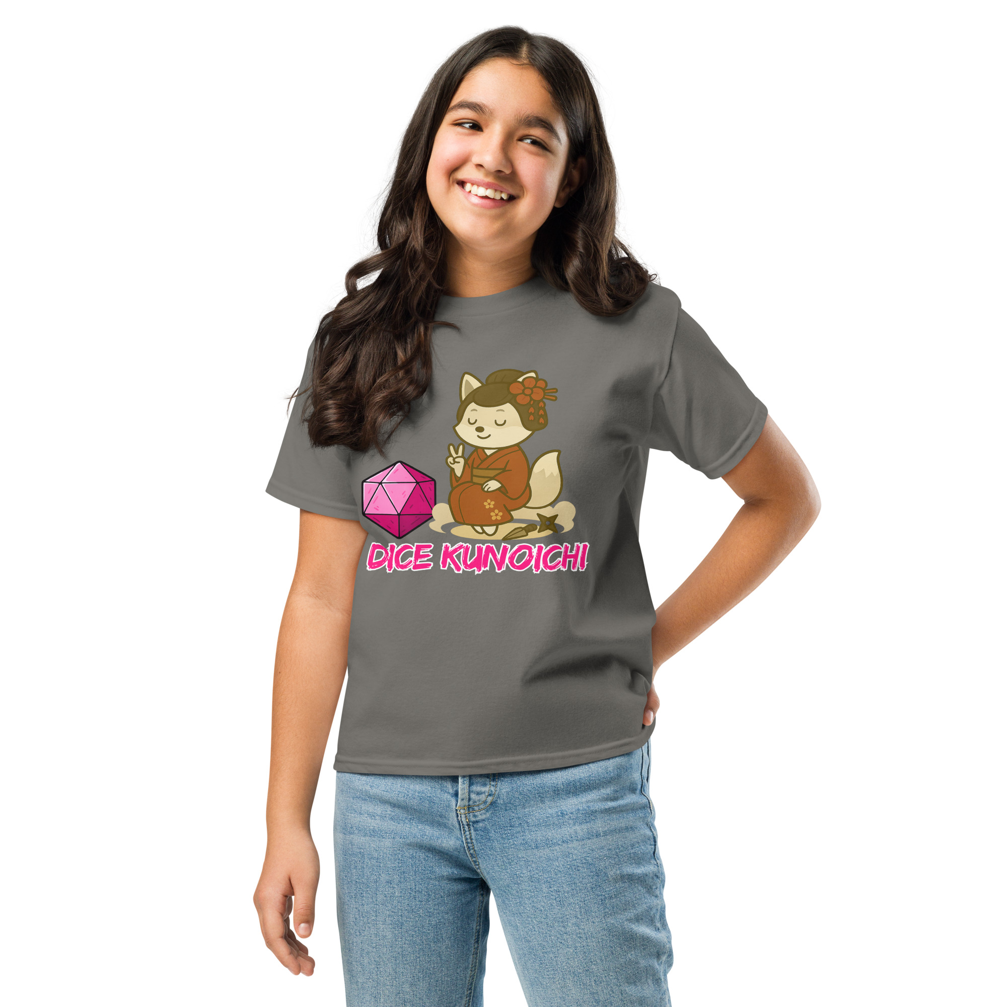 Dice Kunoishi - Klassisches DTF-T-Shirt für Jugendliche – Bild 10