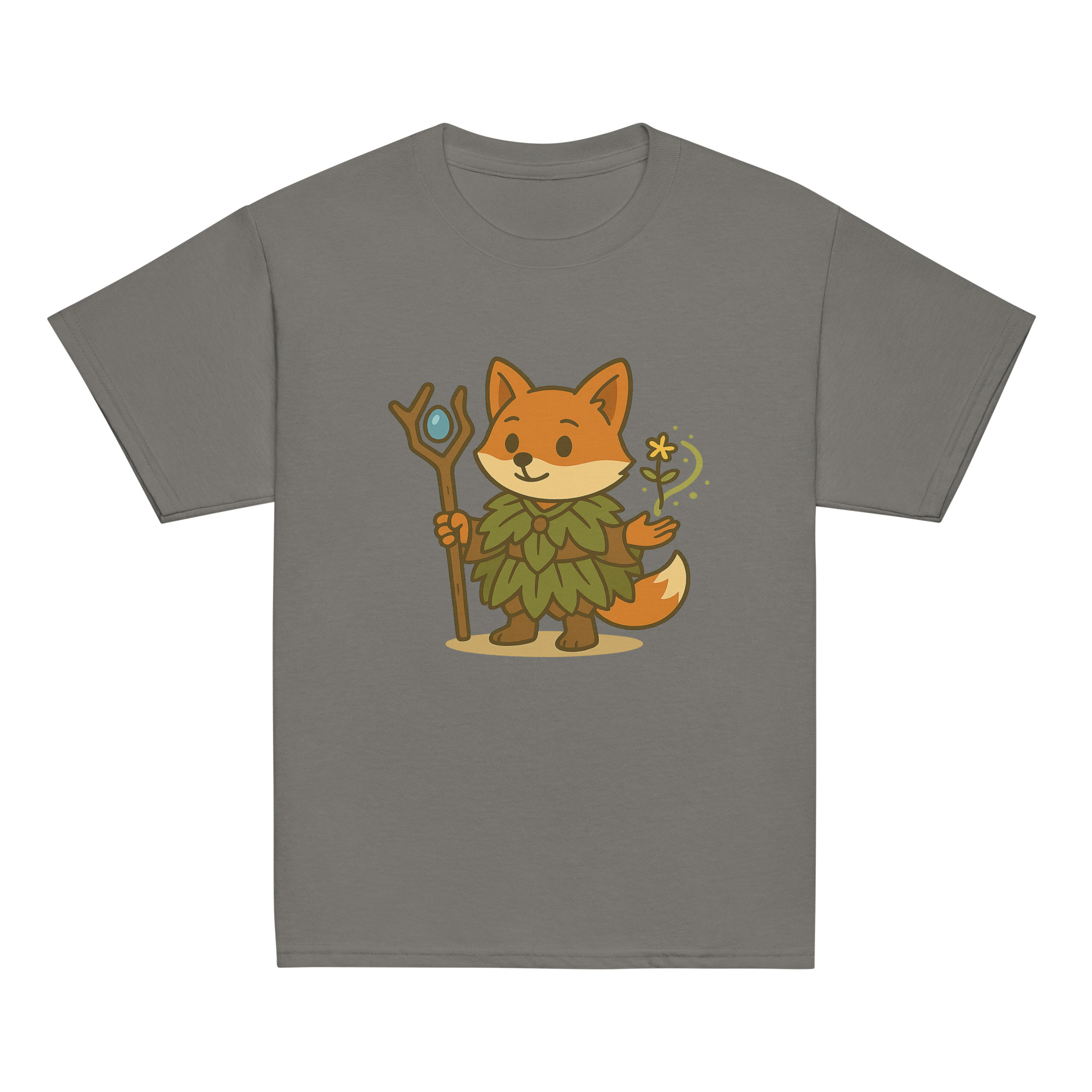 Fox Druid - Klassisches DTF-T-Shirt für Jugendliche – Bild 10