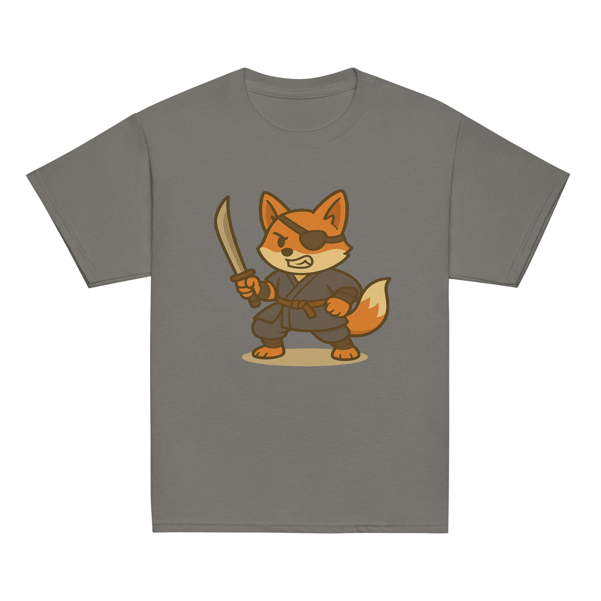 Fox Ronin - Klassisches DTF-T-Shirt für Jugendliche – Bild 10