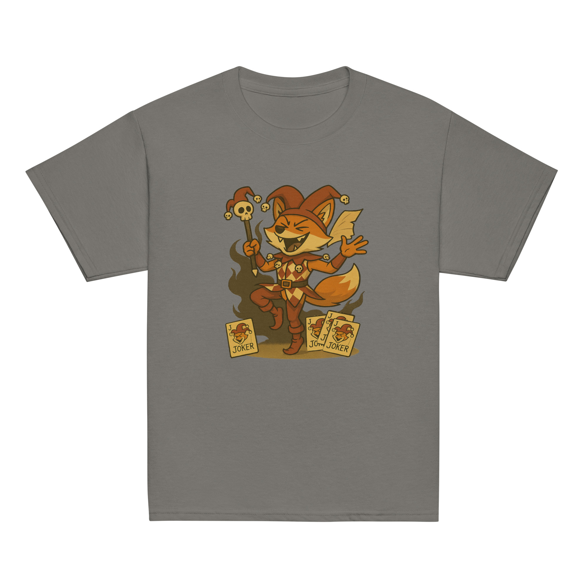 Fox Jester - Klassisches DTF-T-Shirt für Jugendliche – Bild 11