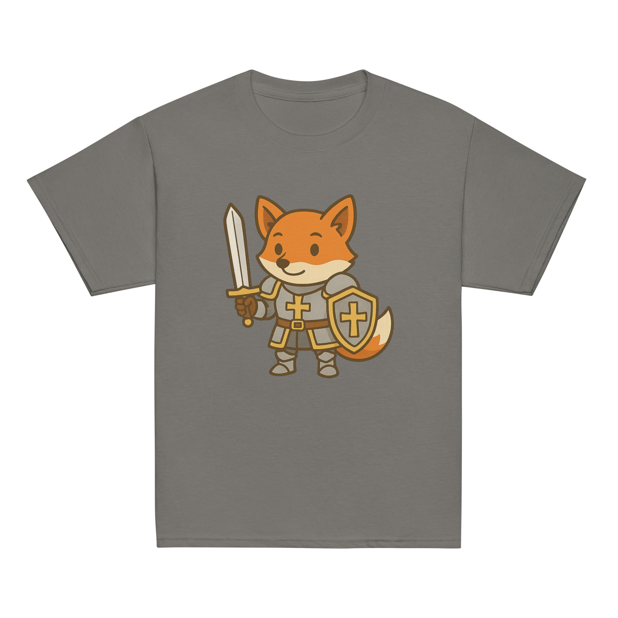 Fox Paladin - Klassisches DTF-T-Shirt für Jugendliche – Bild 11