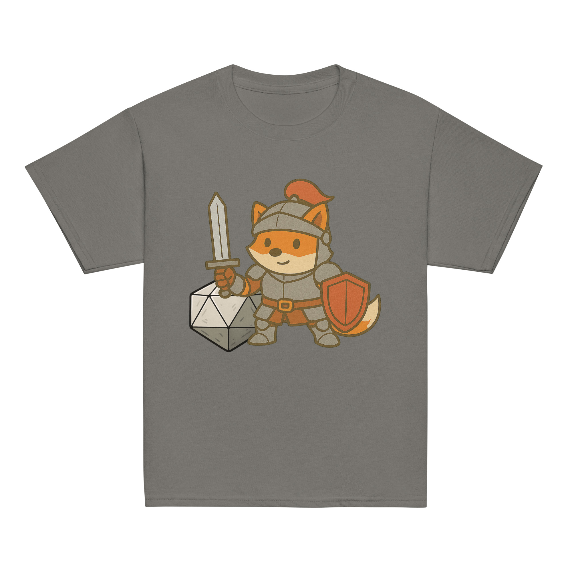 Dicefox Knight - Klassisches DTF-T-Shirt für Jugendliche – Bild 11