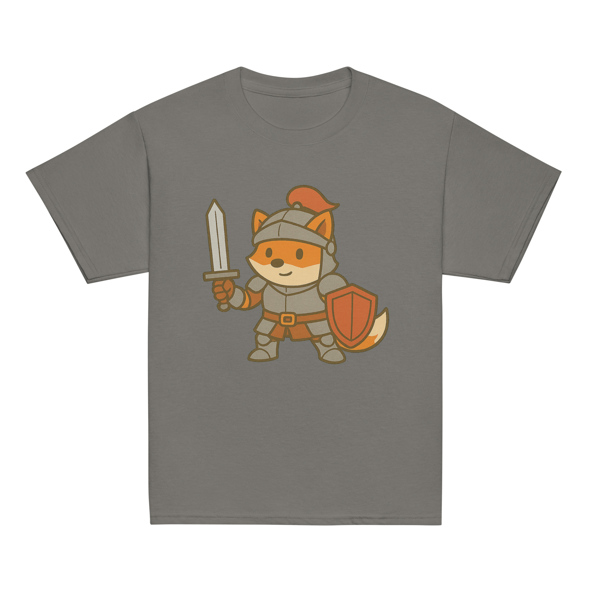 Fox Knight - Klassisches DTF-T-Shirt für Jugendliche – Bild 11