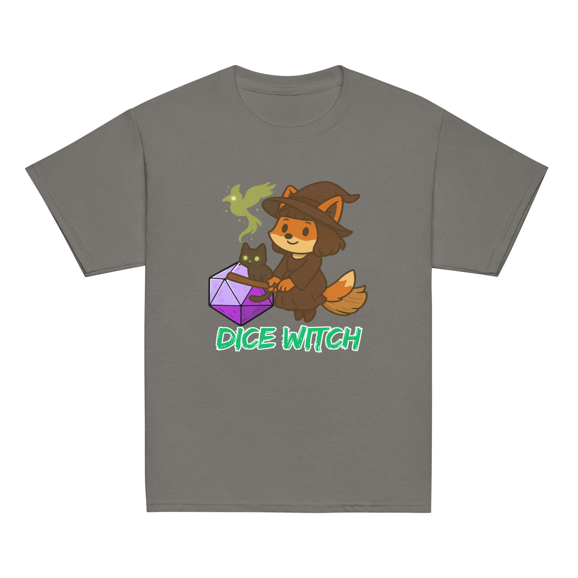 Dice Witch - Klassisches DTF-T-Shirt für Jugendliche – Bild 11