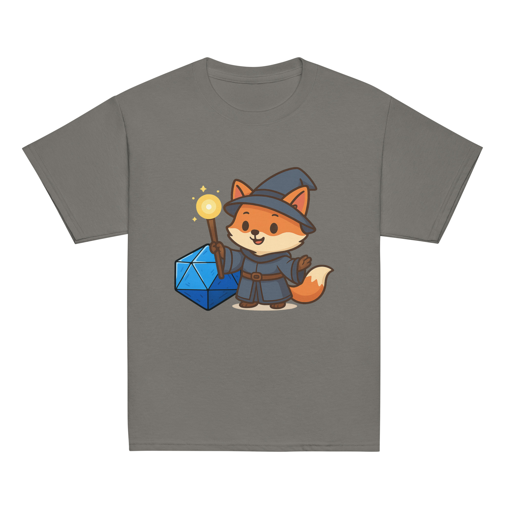 Dicefox Wizard - Klassisches DTF-T-Shirt für Jugendliche – Bild 11