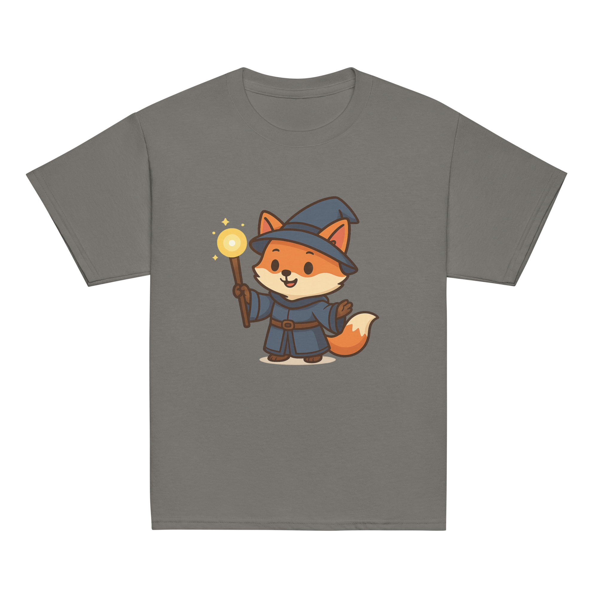 Fox Wizard - Klassisches DTF-T-Shirt für Jugendliche – Bild 11
