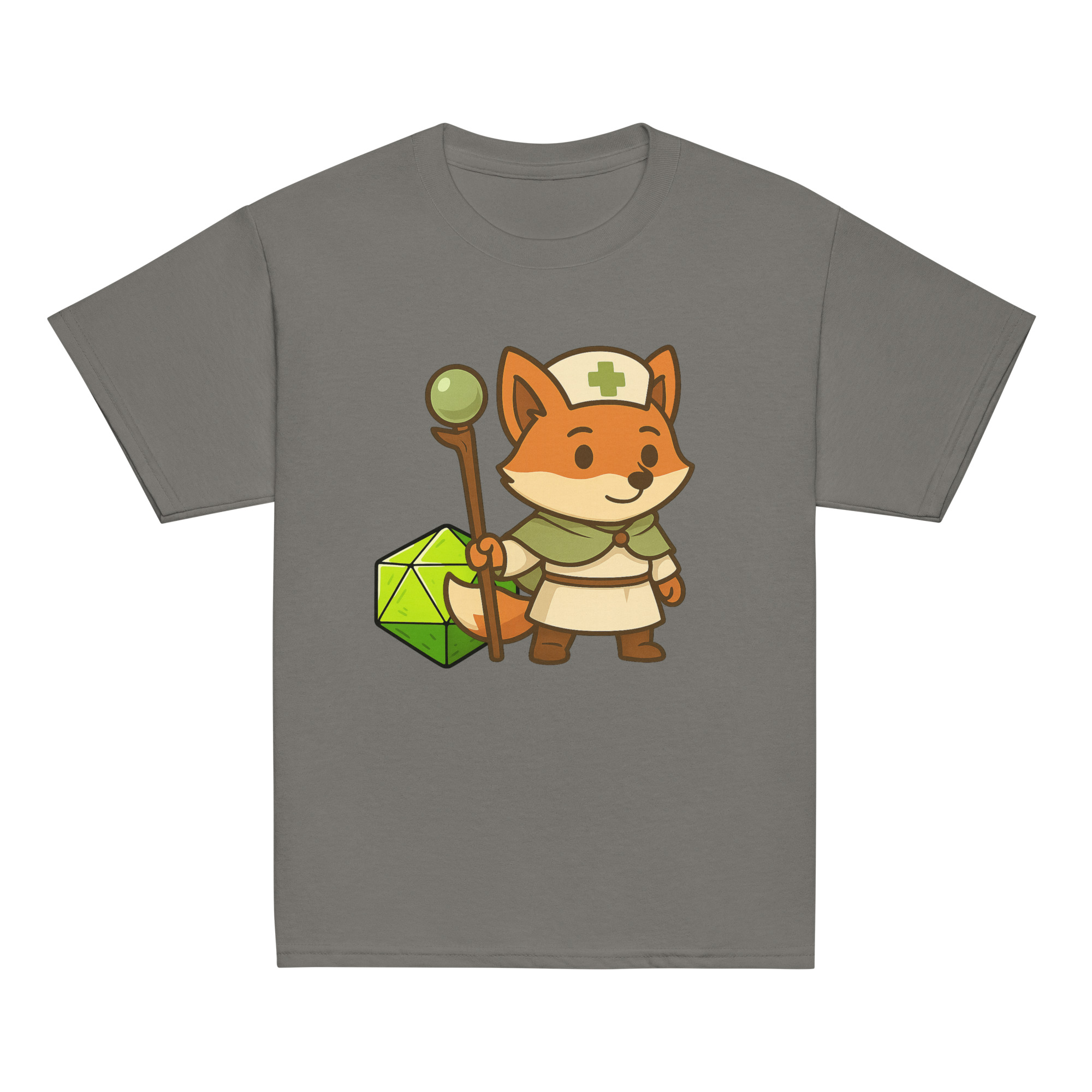 Dicefox Cleric - Klassisches DTF-T-Shirt für Jugendliche – Bild 11