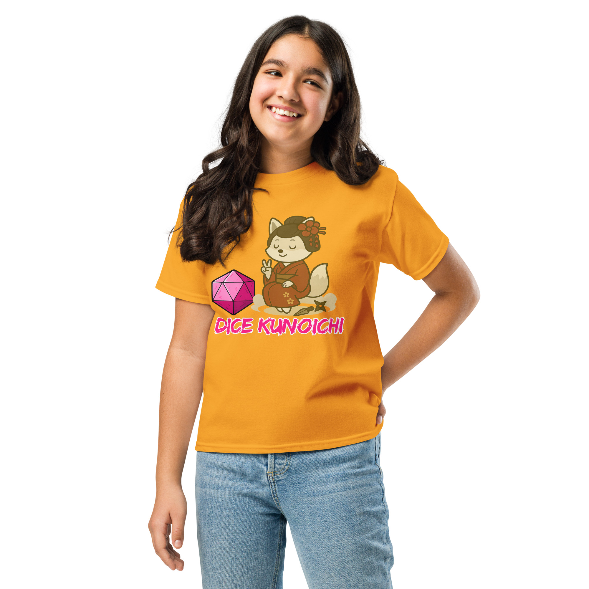 Dice Kunoishi - Klassisches DTF-T-Shirt für Jugendliche – Bild 14