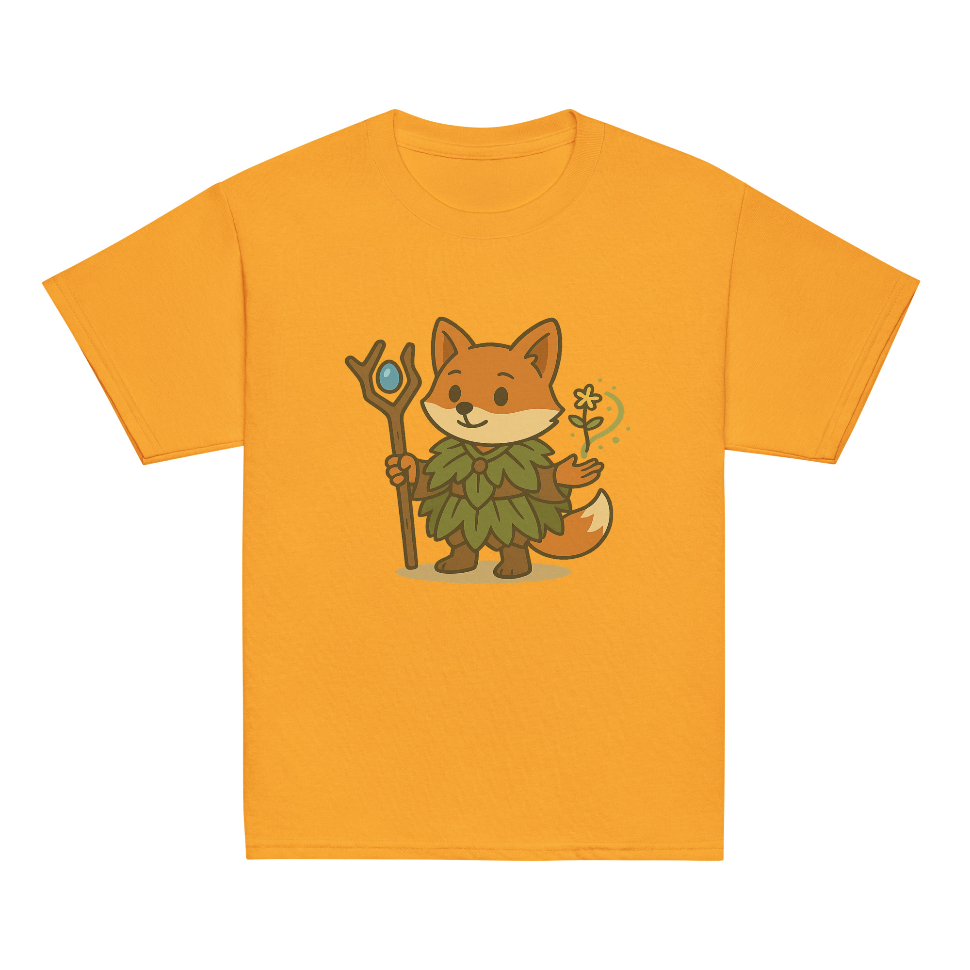 Fox Druid - Klassisches DTF-T-Shirt für Jugendliche – Bild 14