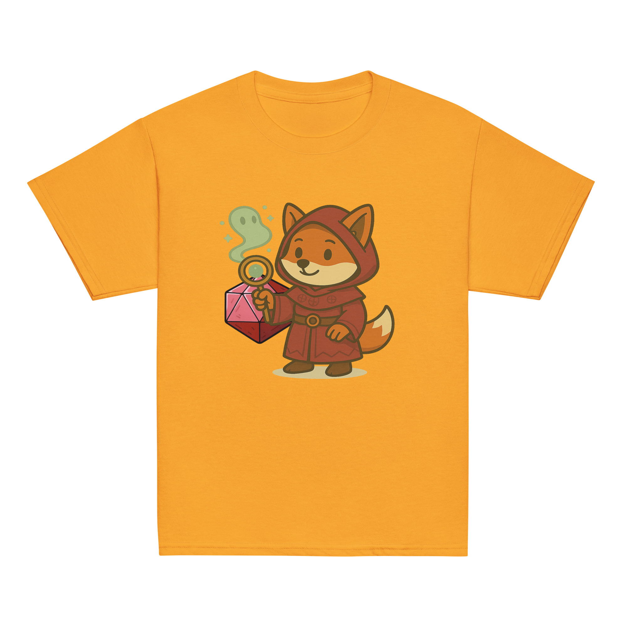 Dicefox Sorcerer - Klassisches DTF-T-Shirt für Jugendliche – Bild 14