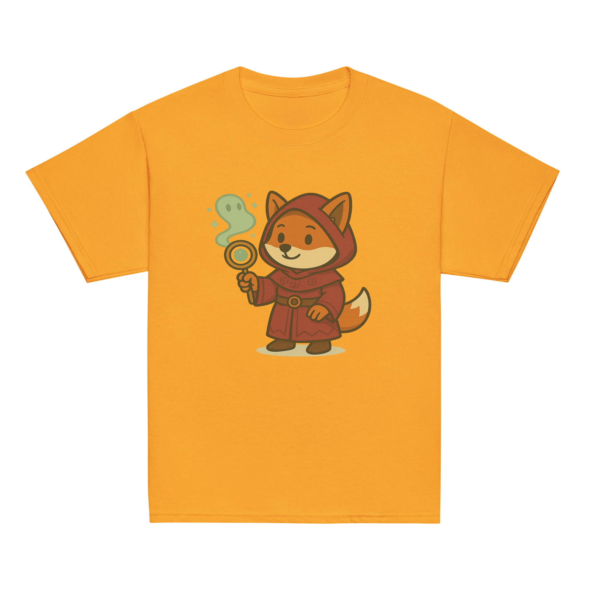 Fox Sorcerer - Klassisches DTF-T-Shirt für Jugendliche – Bild 14