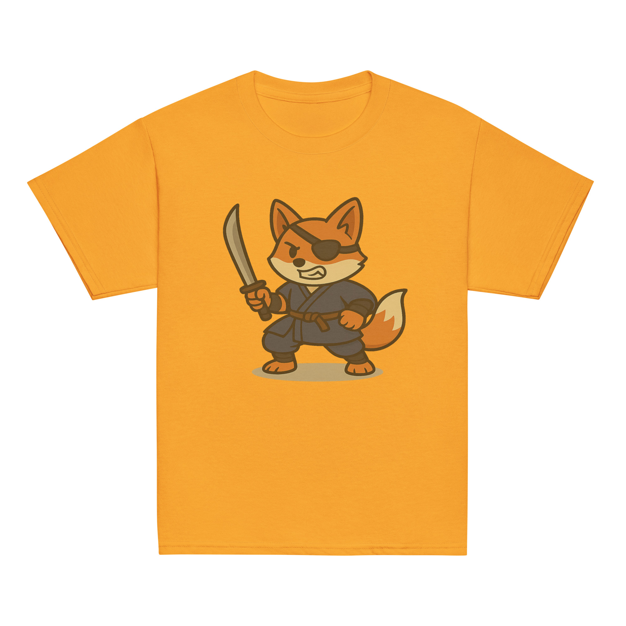 Fox Ronin - Klassisches DTF-T-Shirt für Jugendliche – Bild 14