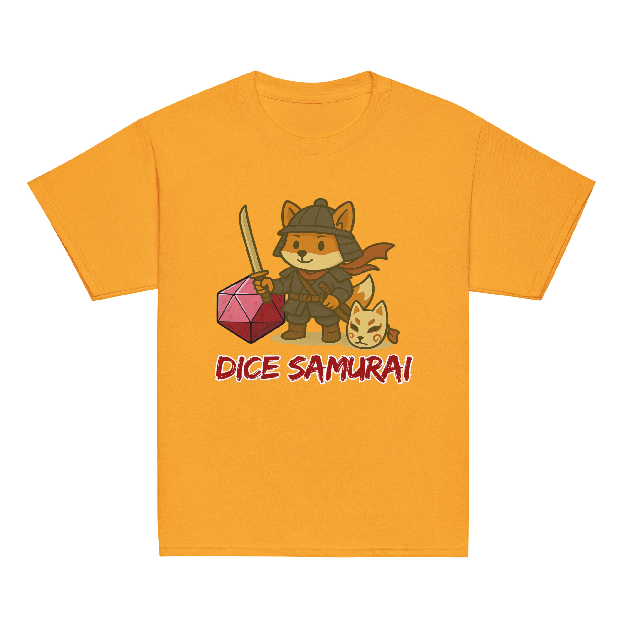 Dice Samurai - Klassisches DTF-T-Shirt für Jugendliche – Bild 15
