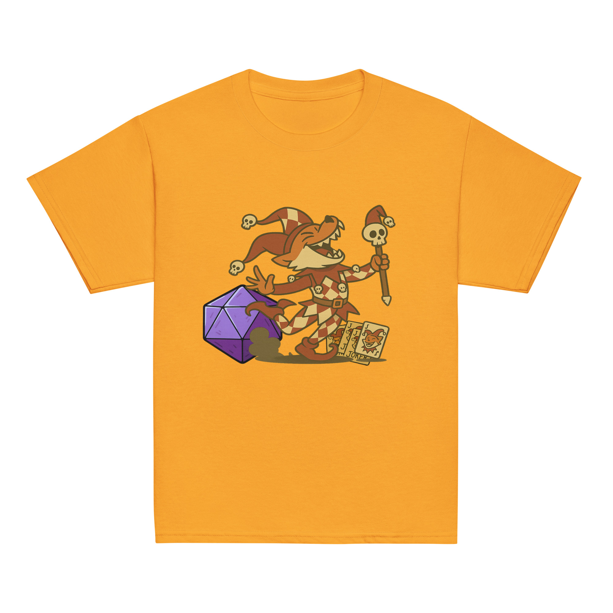 Dicefox Trickser - Klassisches DTF-T-Shirt für Jugendliche – Bild 15