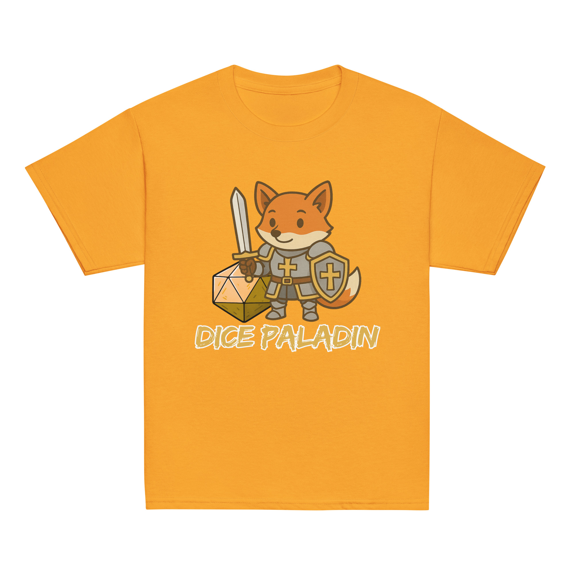 Dice Paladin - Klassisches DTF-T-Shirt für Jugendliche – Bild 15
