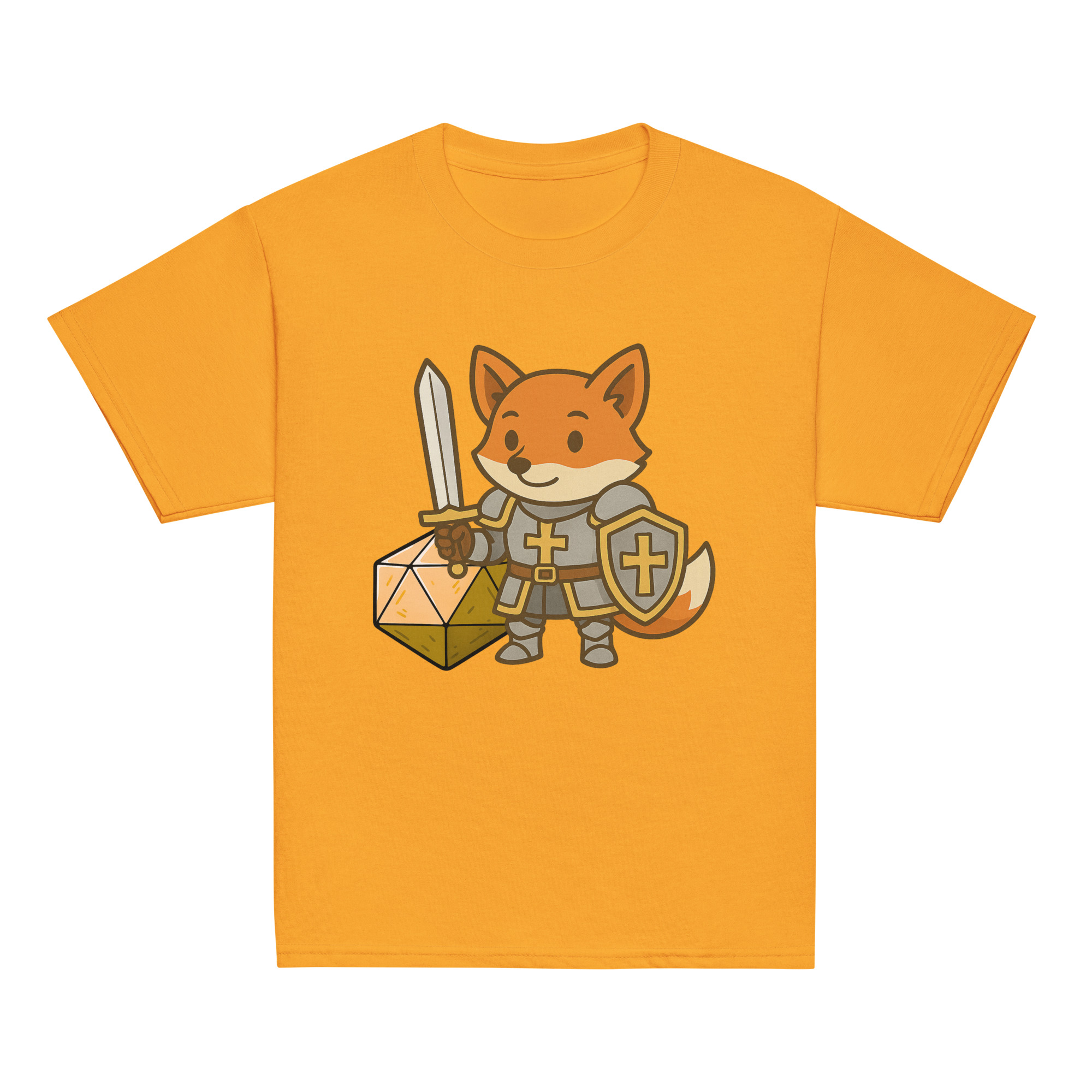 Dicefox Paladin - Klassisches DTF-T-Shirt für Jugendliche – Bild 15