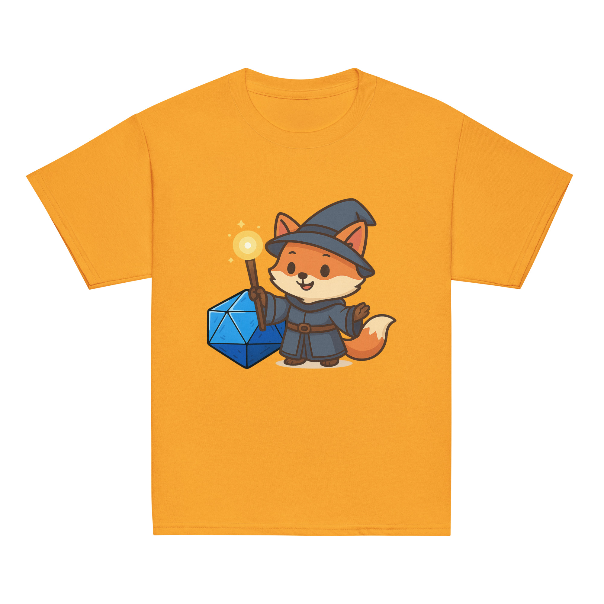 Dicefox Wizard - Klassisches DTF-T-Shirt für Jugendliche – Bild 15