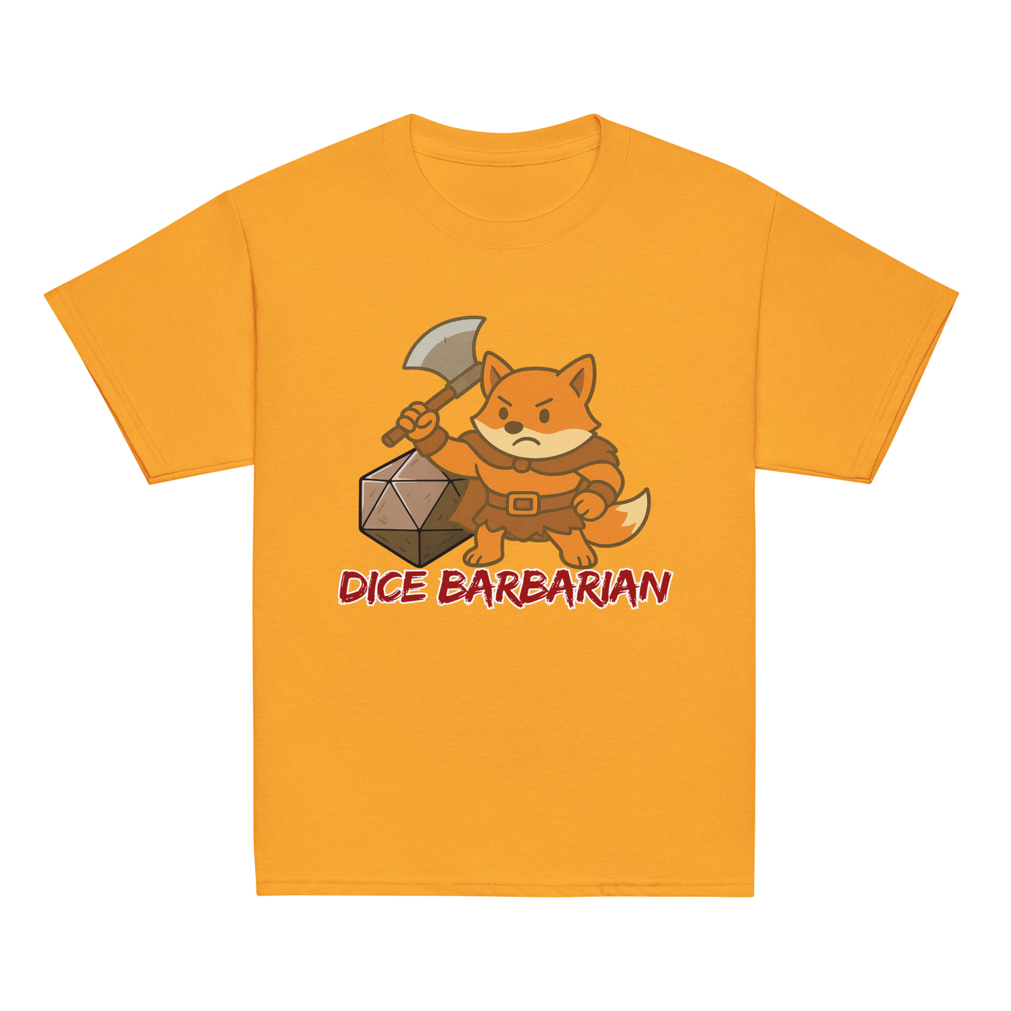 Dice Barbarian - Klassisches DTF-T-Shirt für Jugendliche – Bild 15