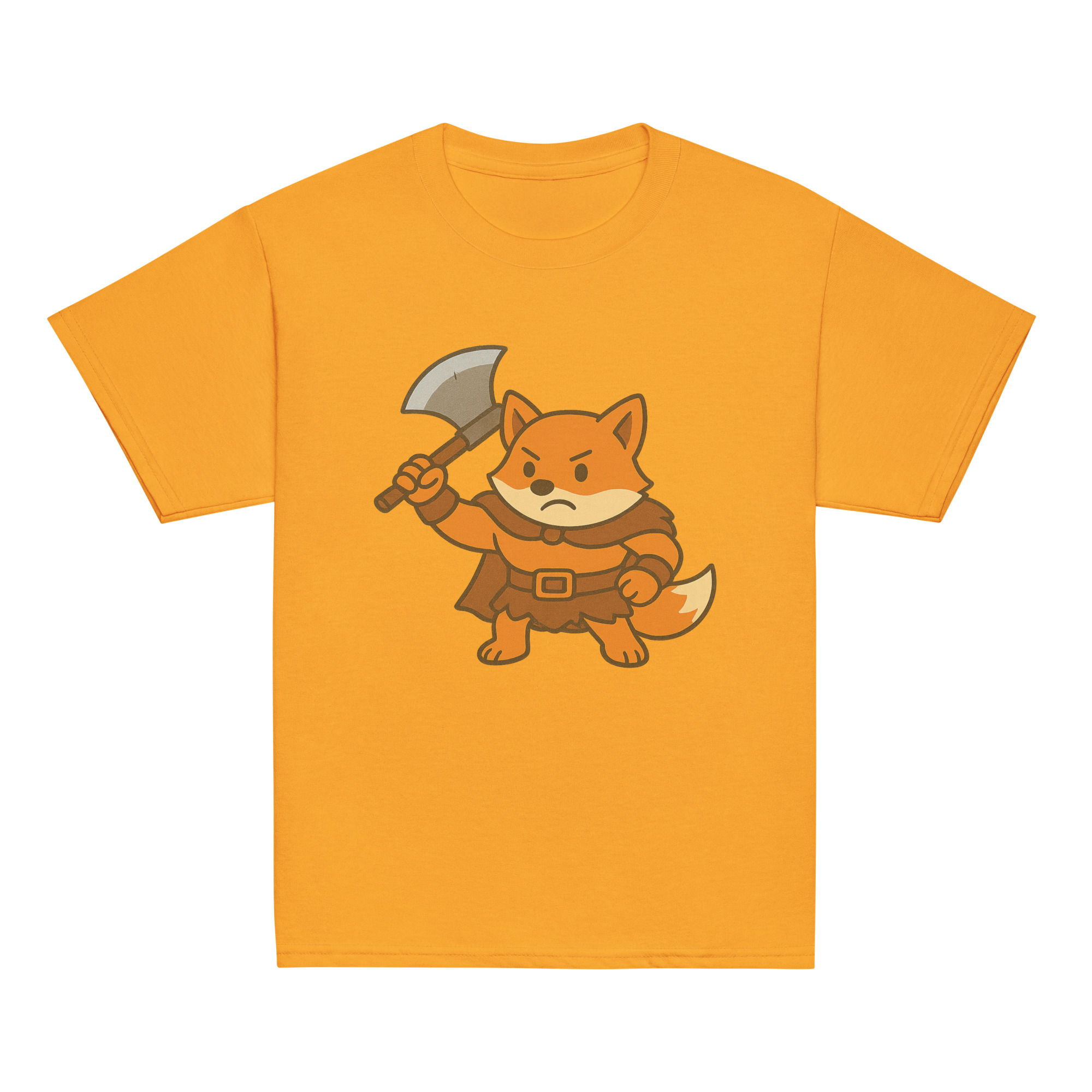 Fox Barbarian - Klassisches DTF-T-Shirt für Jugendliche – Bild 15