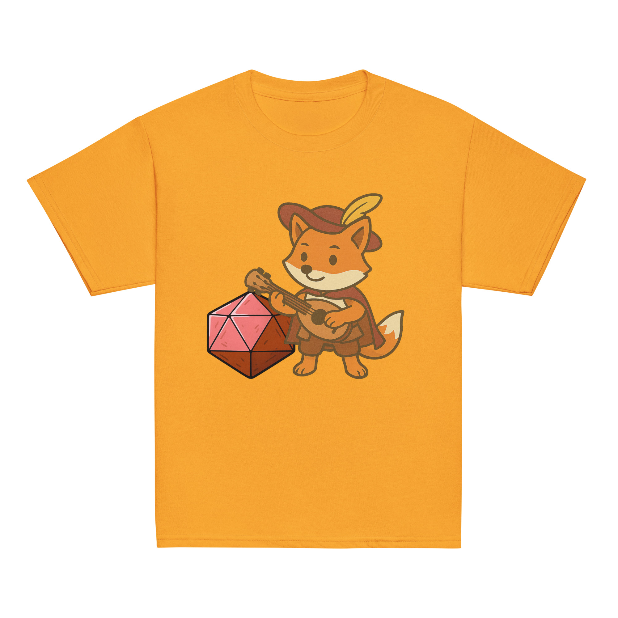 Dicefox Bard - Klassisches DTF-T-Shirt für Jugendliche – Bild 15