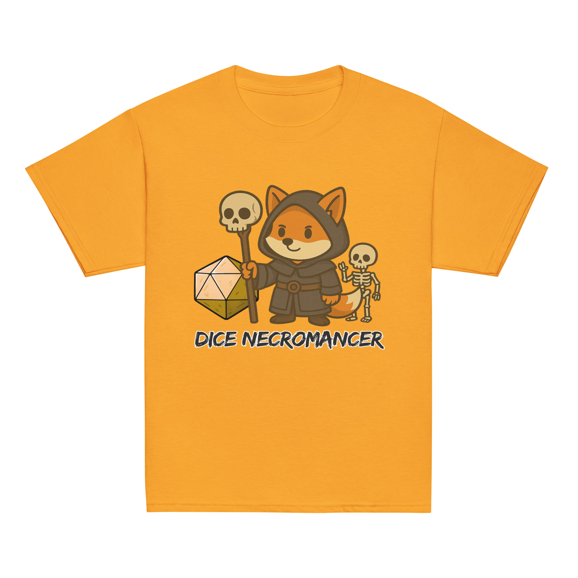 Dice Necromancer - Klassisches DTF-T-Shirt für Jugendliche – Bild 15