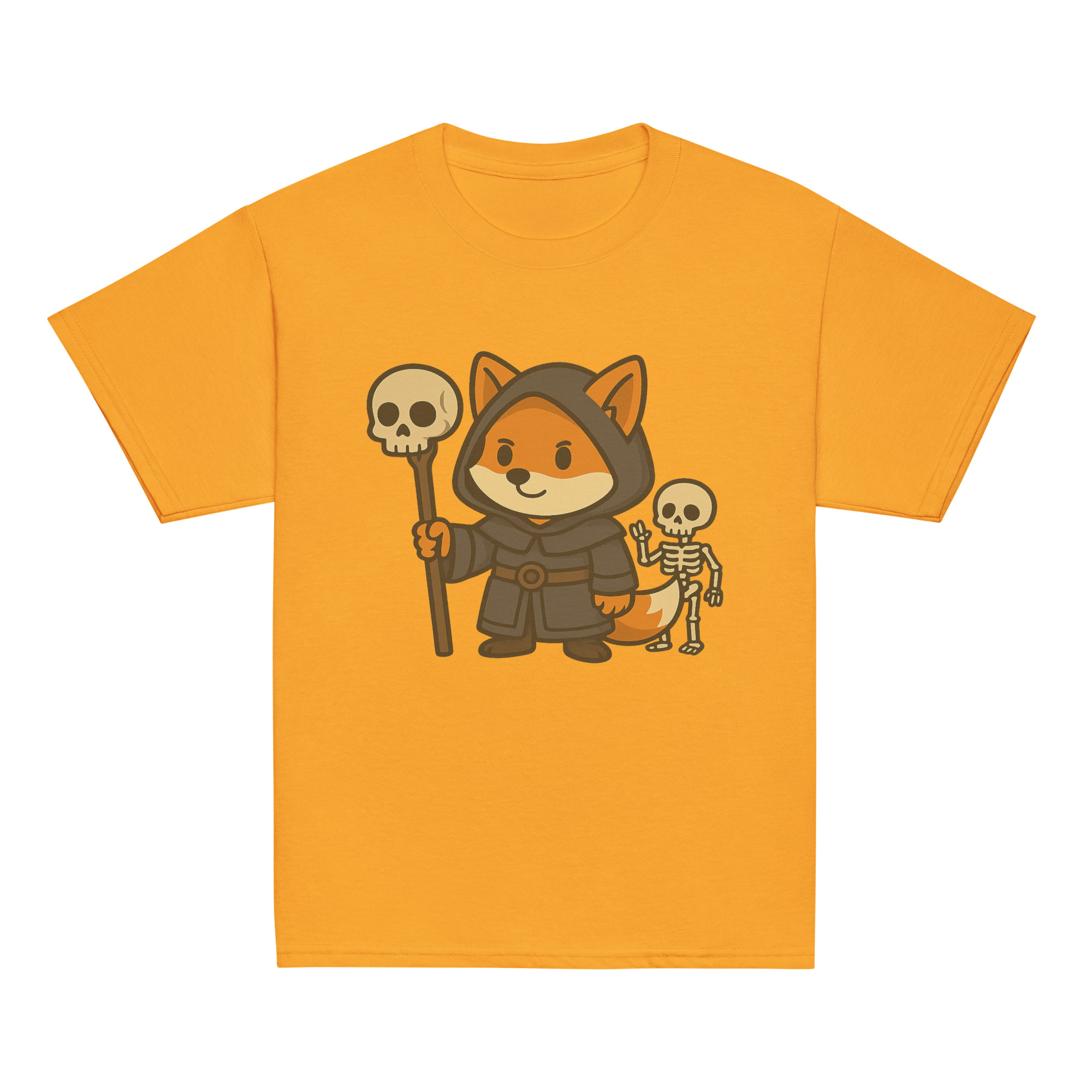Fox Necromancer - Klassisches DTF-T-Shirt für Jugendliche – Bild 15