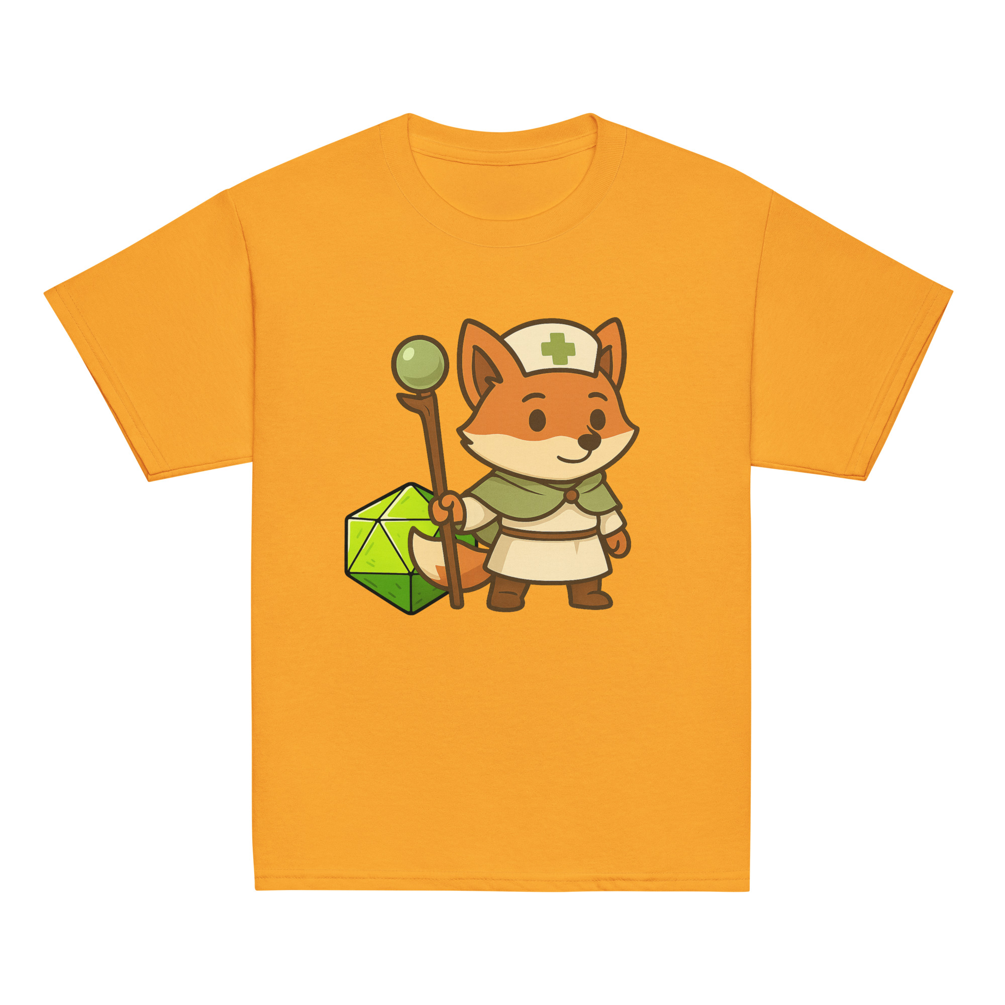 Dicefox Cleric - Klassisches DTF-T-Shirt für Jugendliche – Bild 15