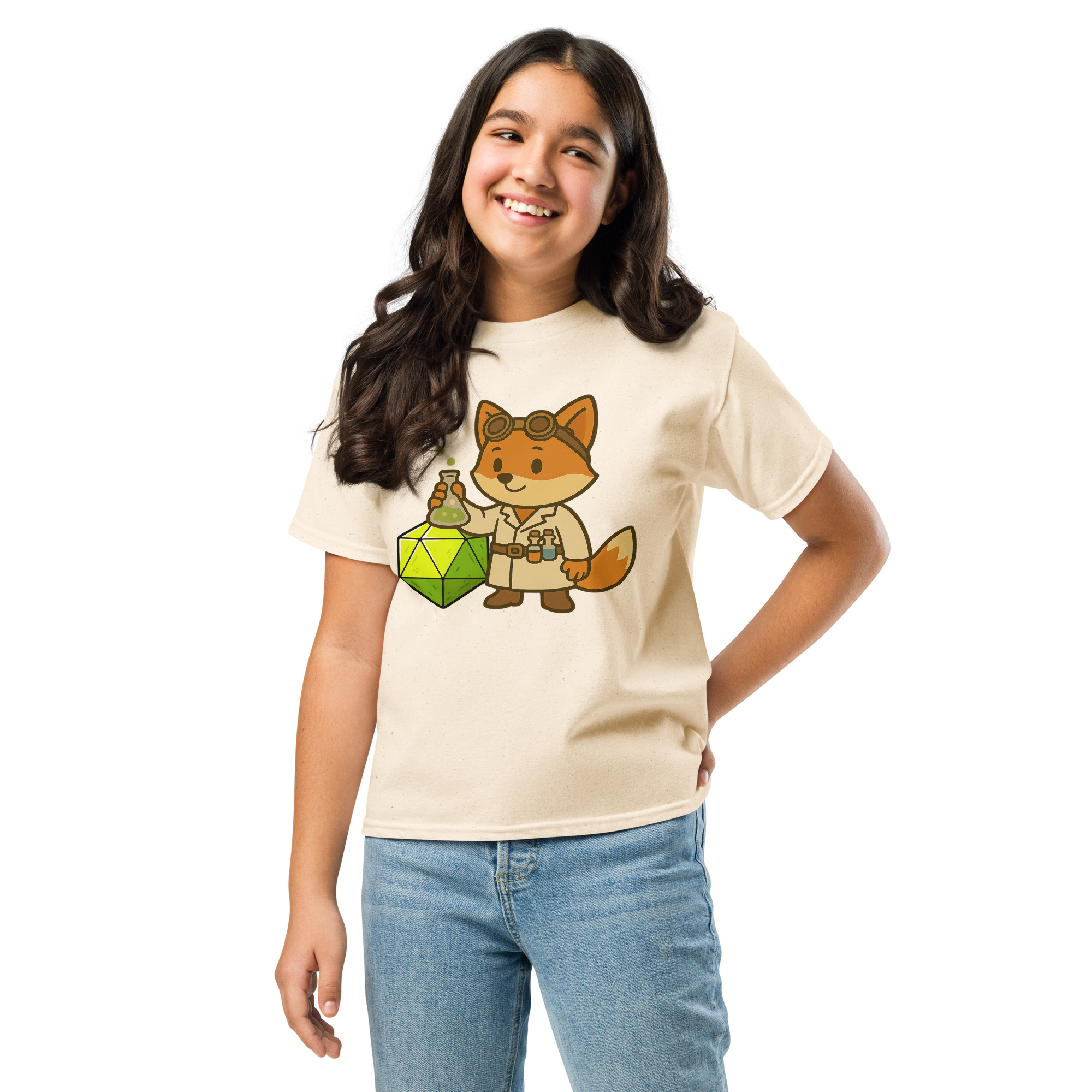 Dicefox Alchemist - Klassisches DTF-T-Shirt für Jugendliche – Bild 19