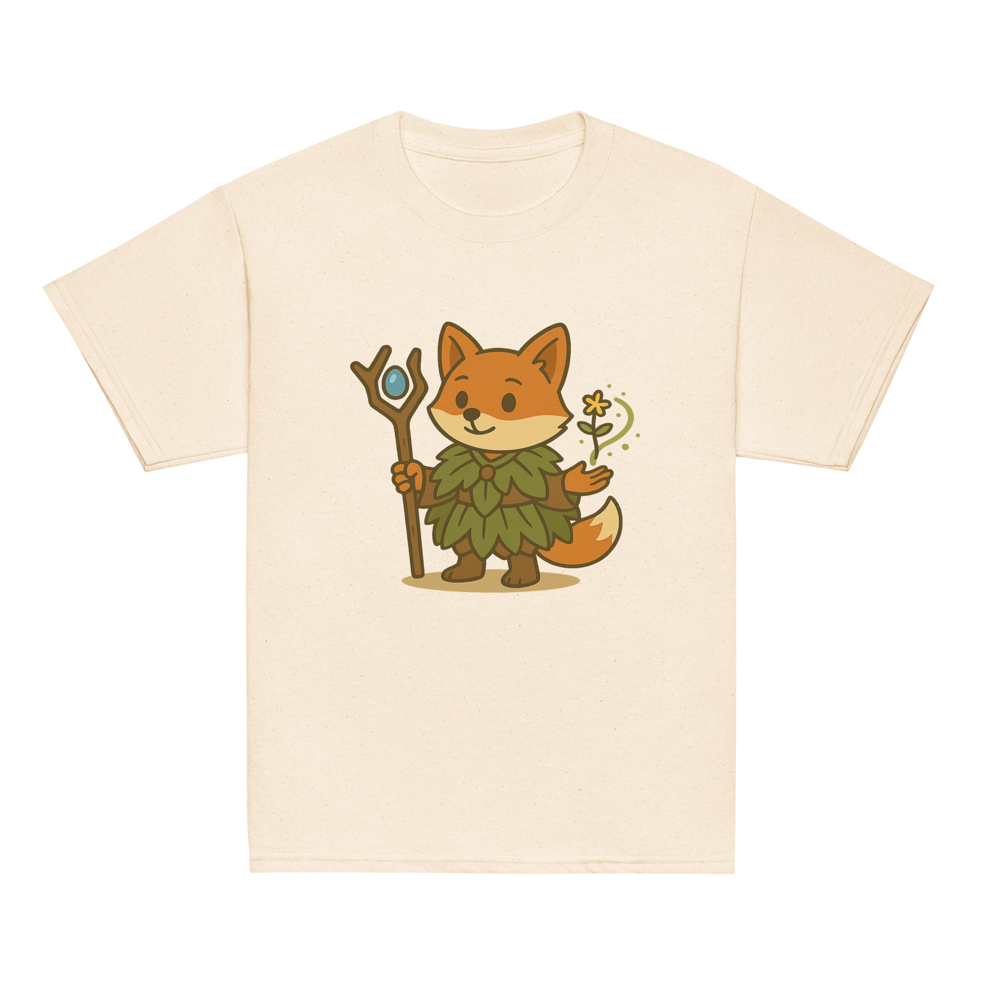 Fox Druid - Klassisches DTF-T-Shirt für Jugendliche – Bild 18