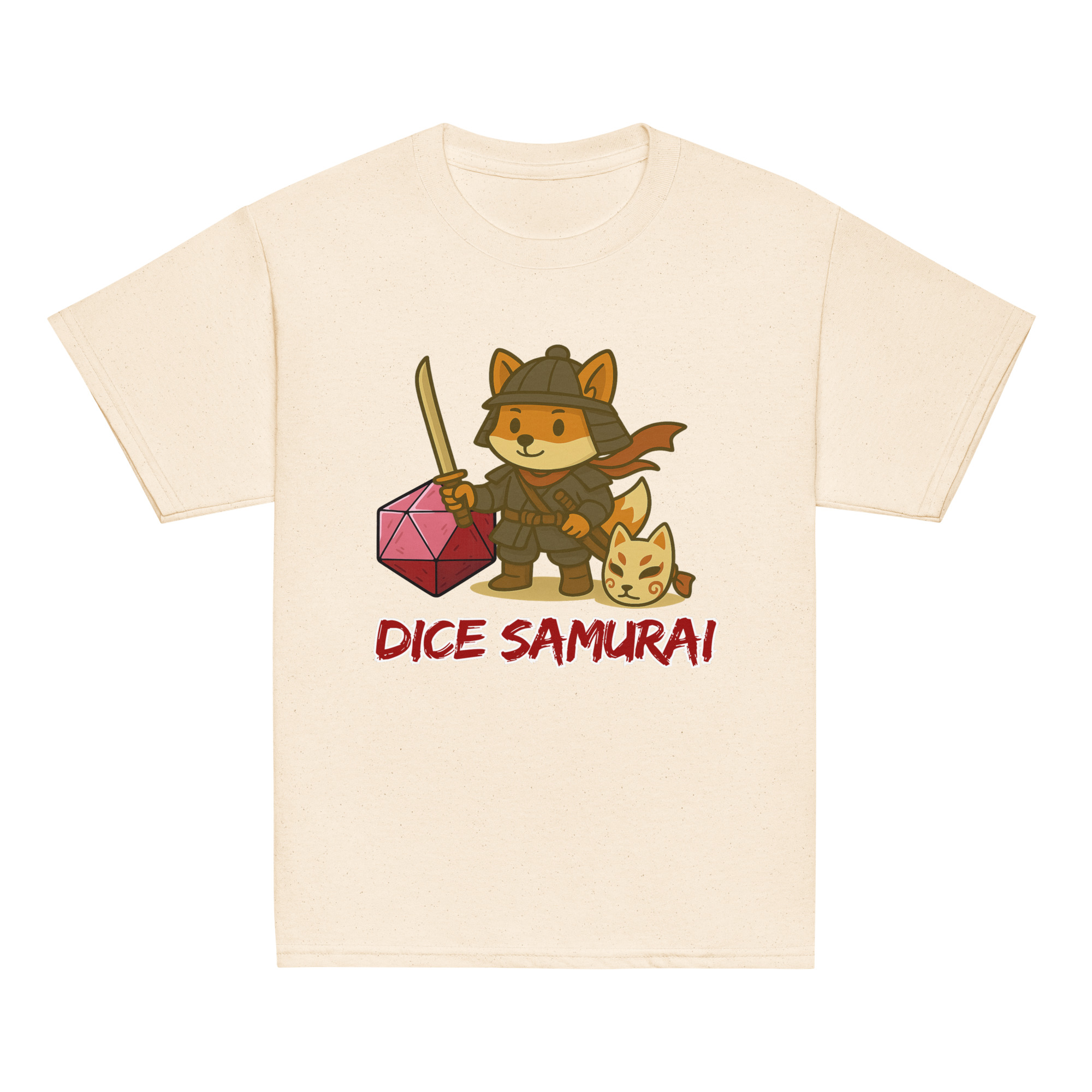Dice Samurai - Klassisches DTF-T-Shirt für Jugendliche – Bild 19