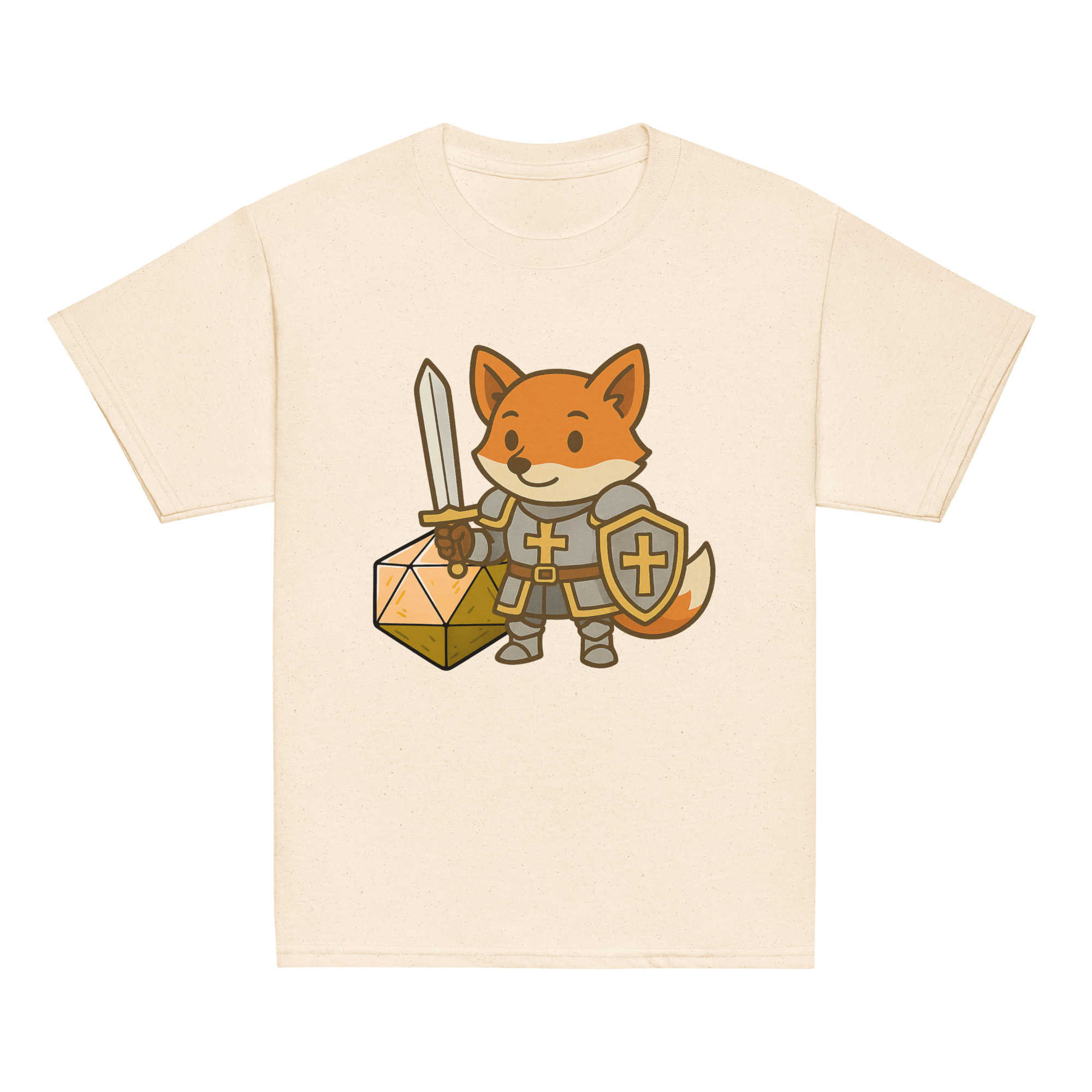 Dicefox Paladin - Klassisches DTF-T-Shirt für Jugendliche – Bild 19