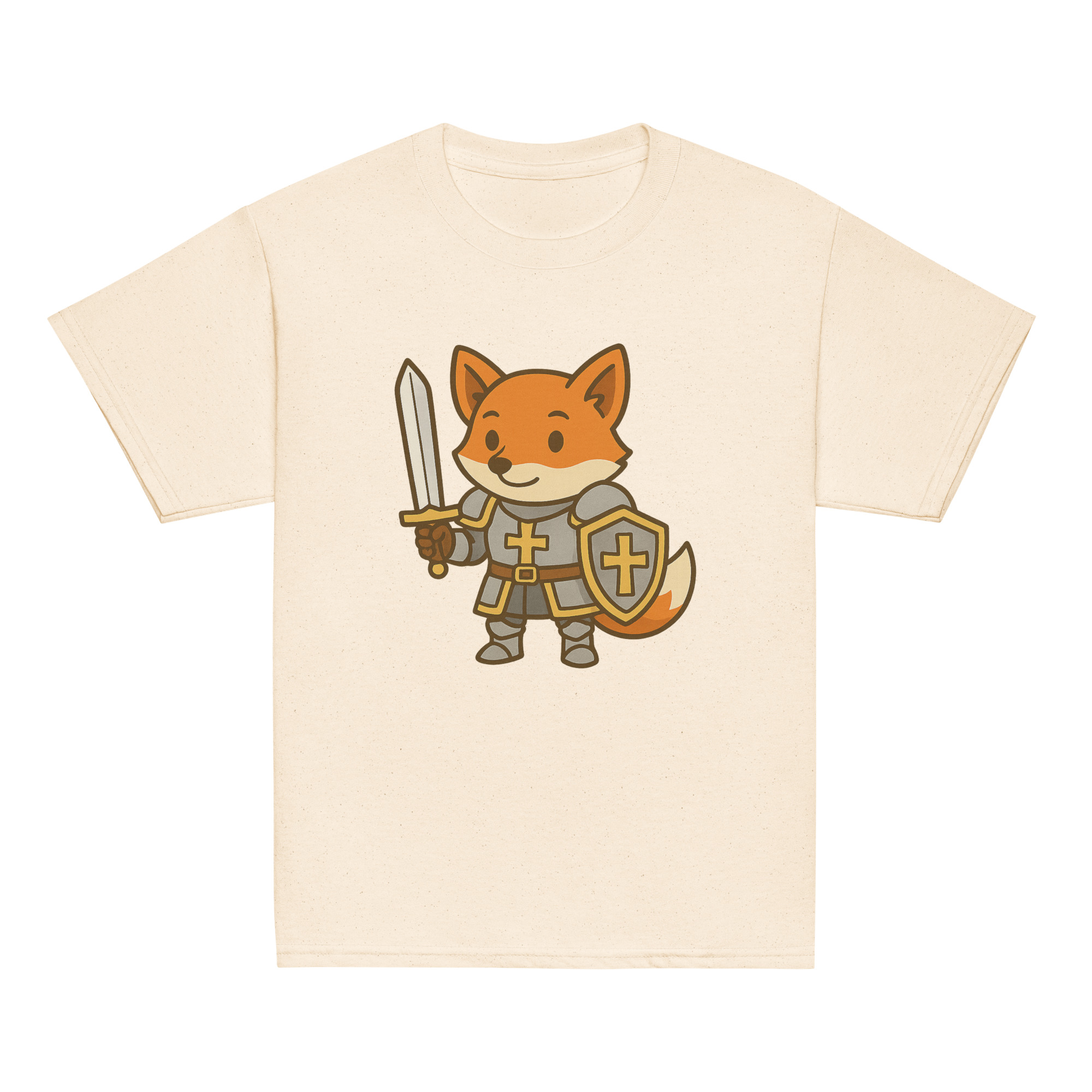 Fox Paladin - Klassisches DTF-T-Shirt für Jugendliche – Bild 19