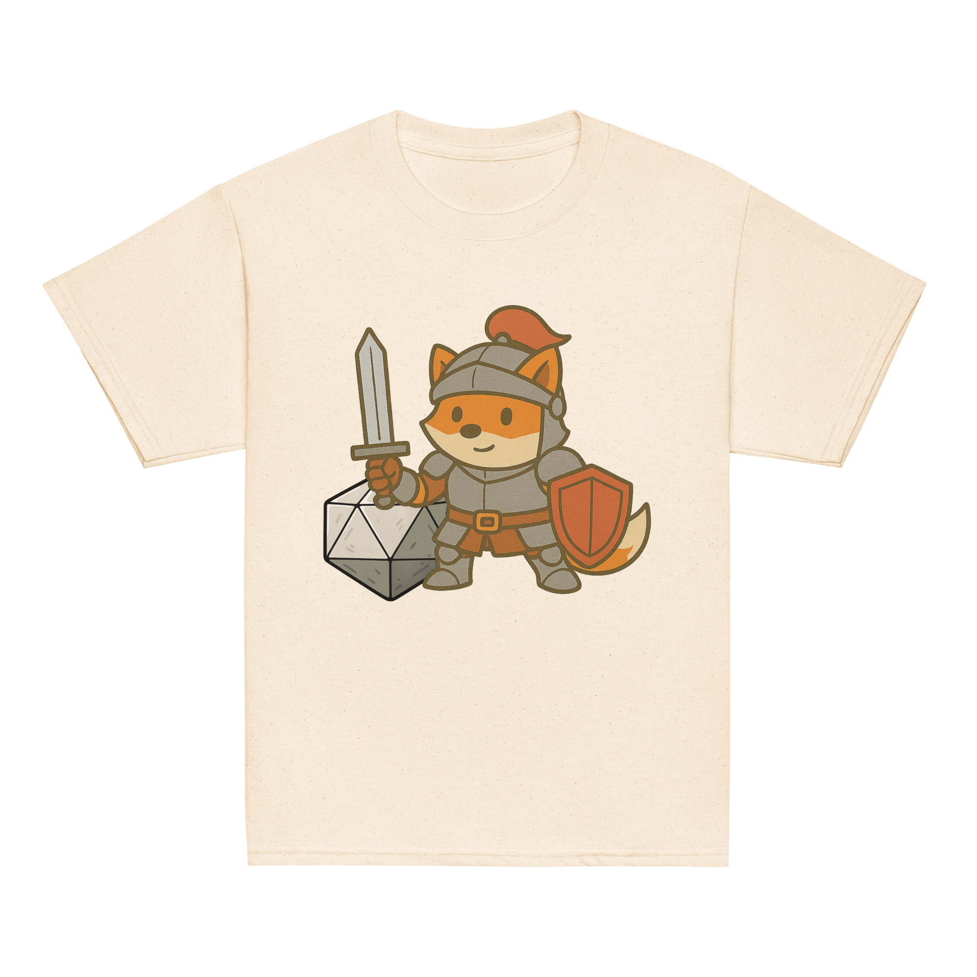 Dicefox Knight - Klassisches DTF-T-Shirt für Jugendliche – Bild 19