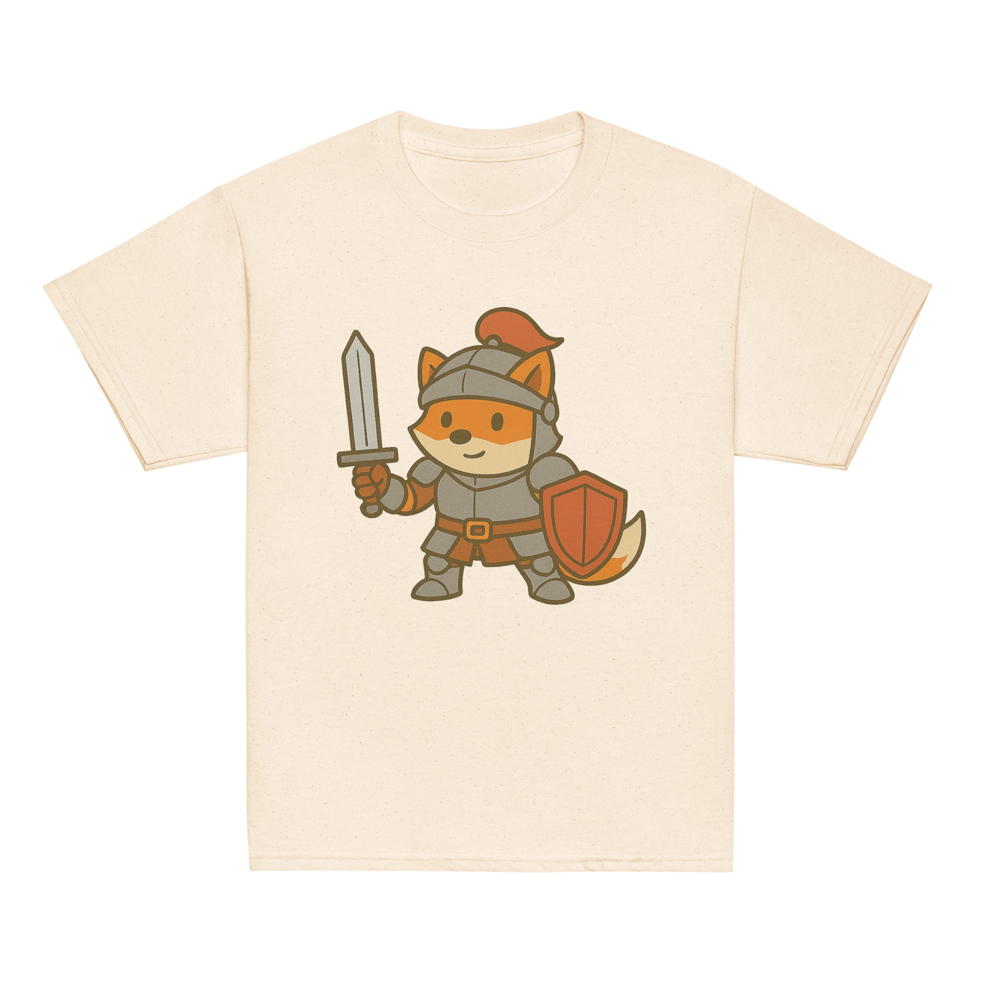 Fox Knight - Klassisches DTF-T-Shirt für Jugendliche – Bild 19