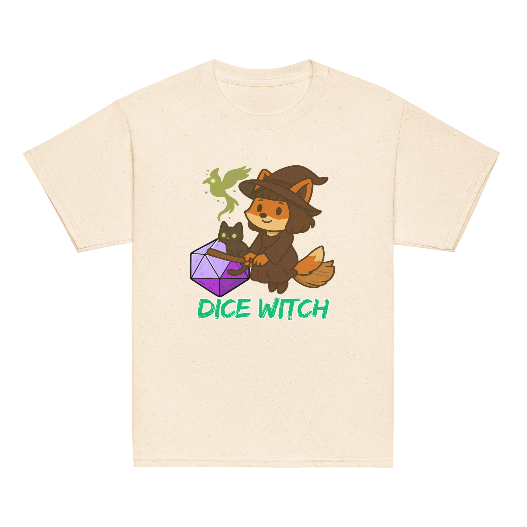Dice Witch - Klassisches DTF-T-Shirt für Jugendliche – Bild 19