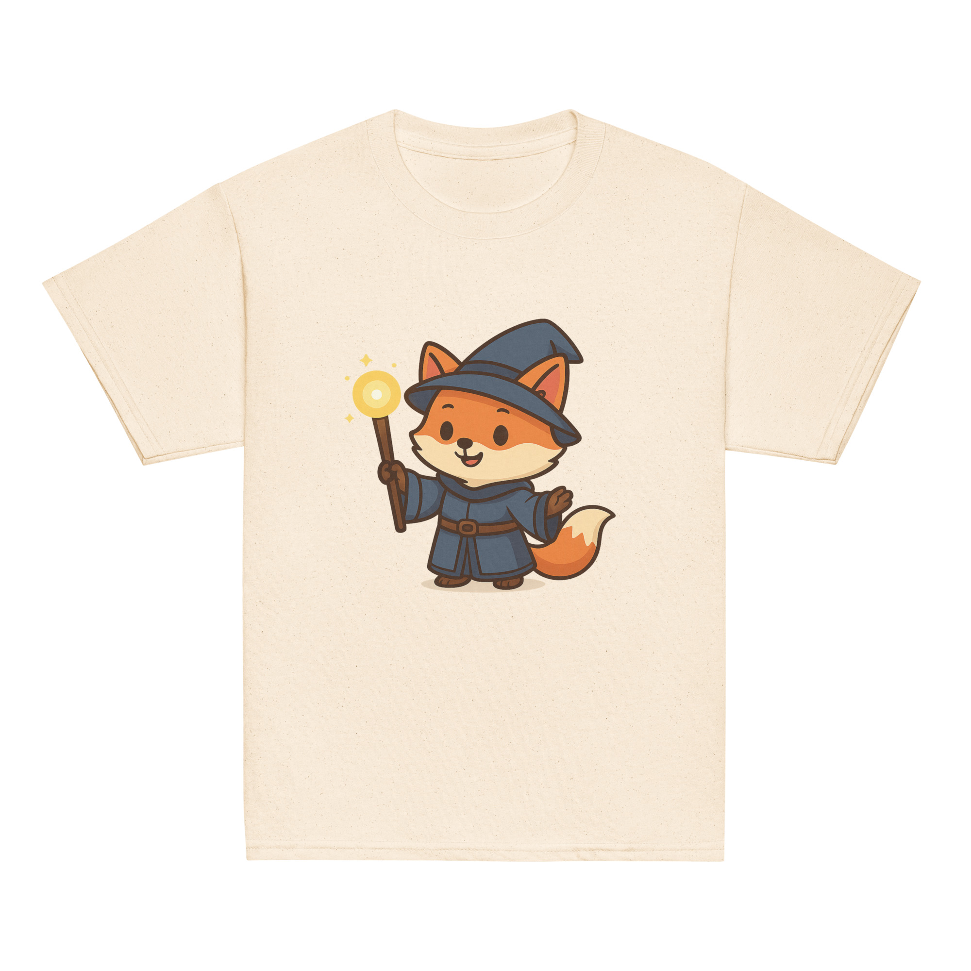 Fox Wizard - Klassisches DTF-T-Shirt für Jugendliche – Bild 19