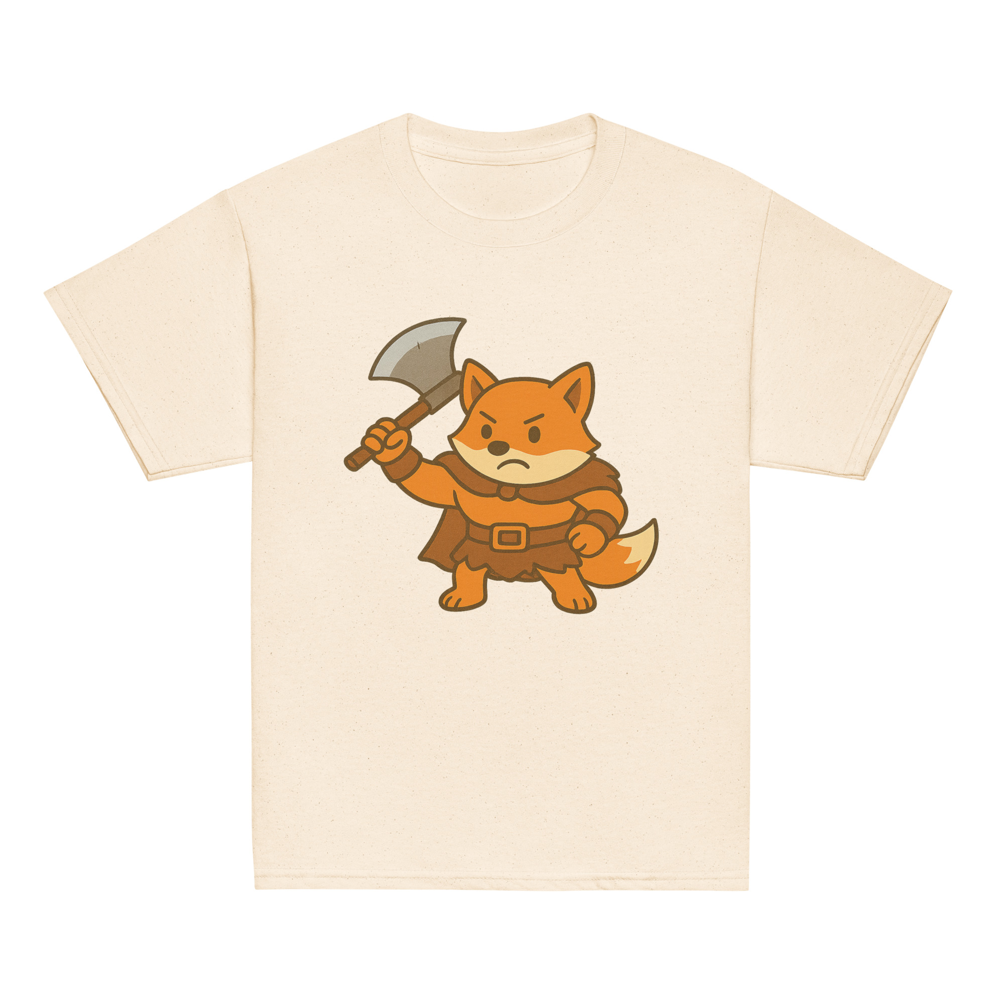 Fox Barbarian - Klassisches DTF-T-Shirt für Jugendliche – Bild 19