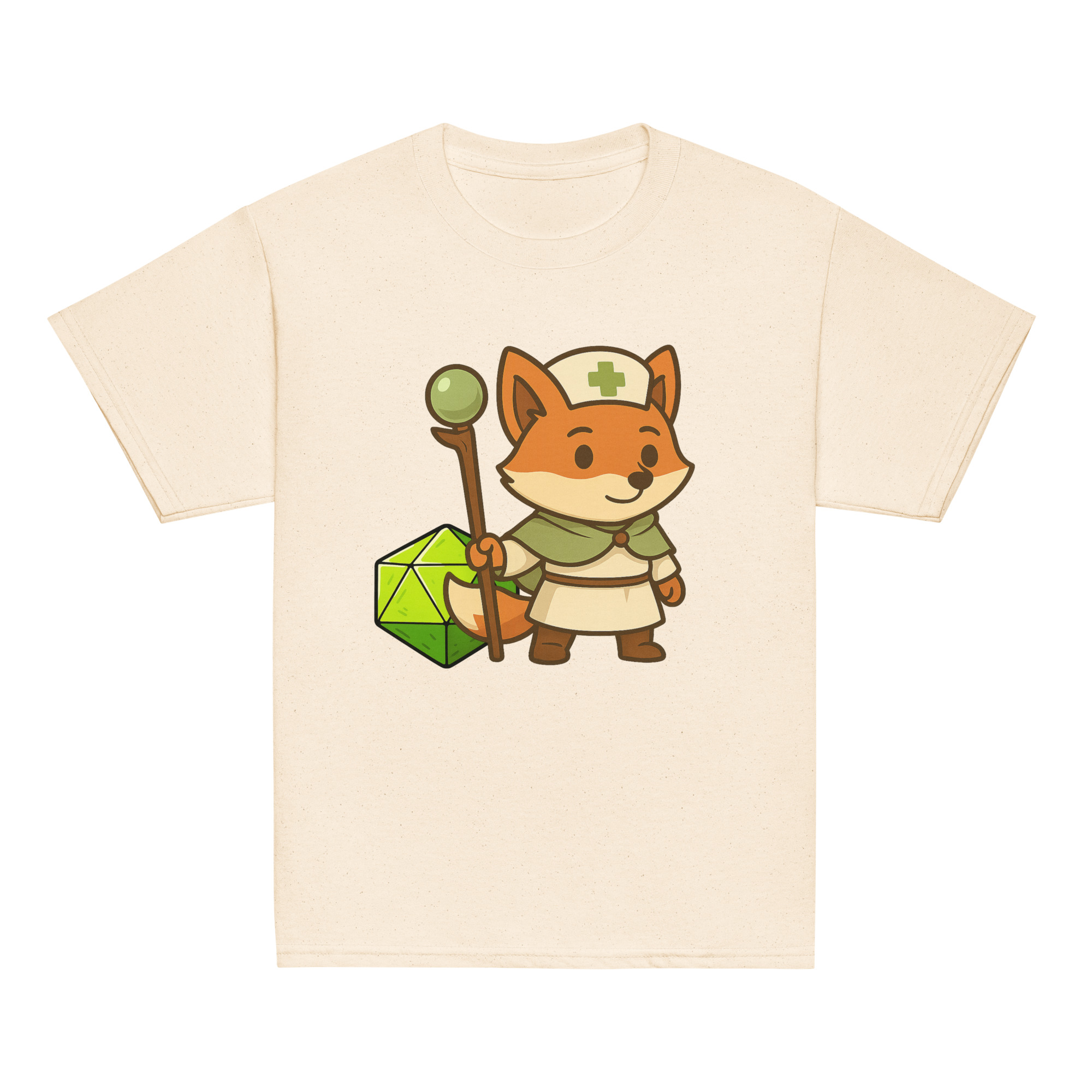 Dicefox Cleric - Klassisches DTF-T-Shirt für Jugendliche – Bild 19