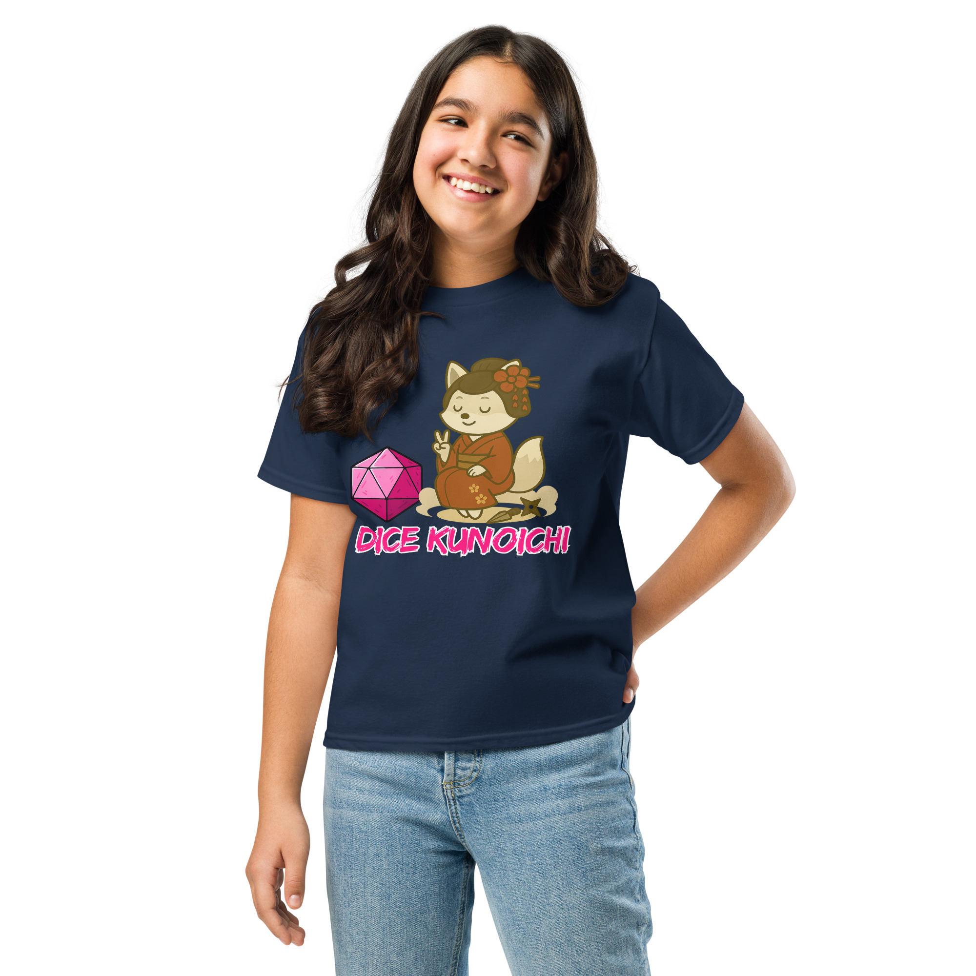 Dice Kunoishi - Klassisches DTF-T-Shirt für Jugendliche – Bild 4