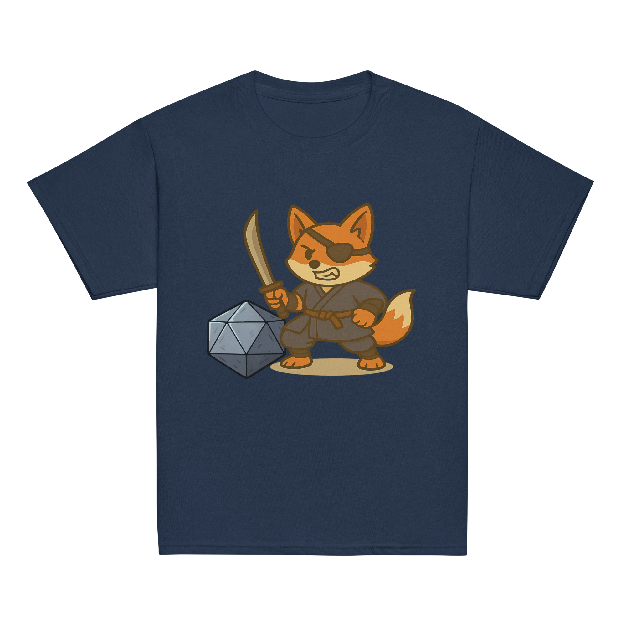 Dicefox Ronin - Klassisches DTF-T-Shirt für Jugendliche – Bild 4