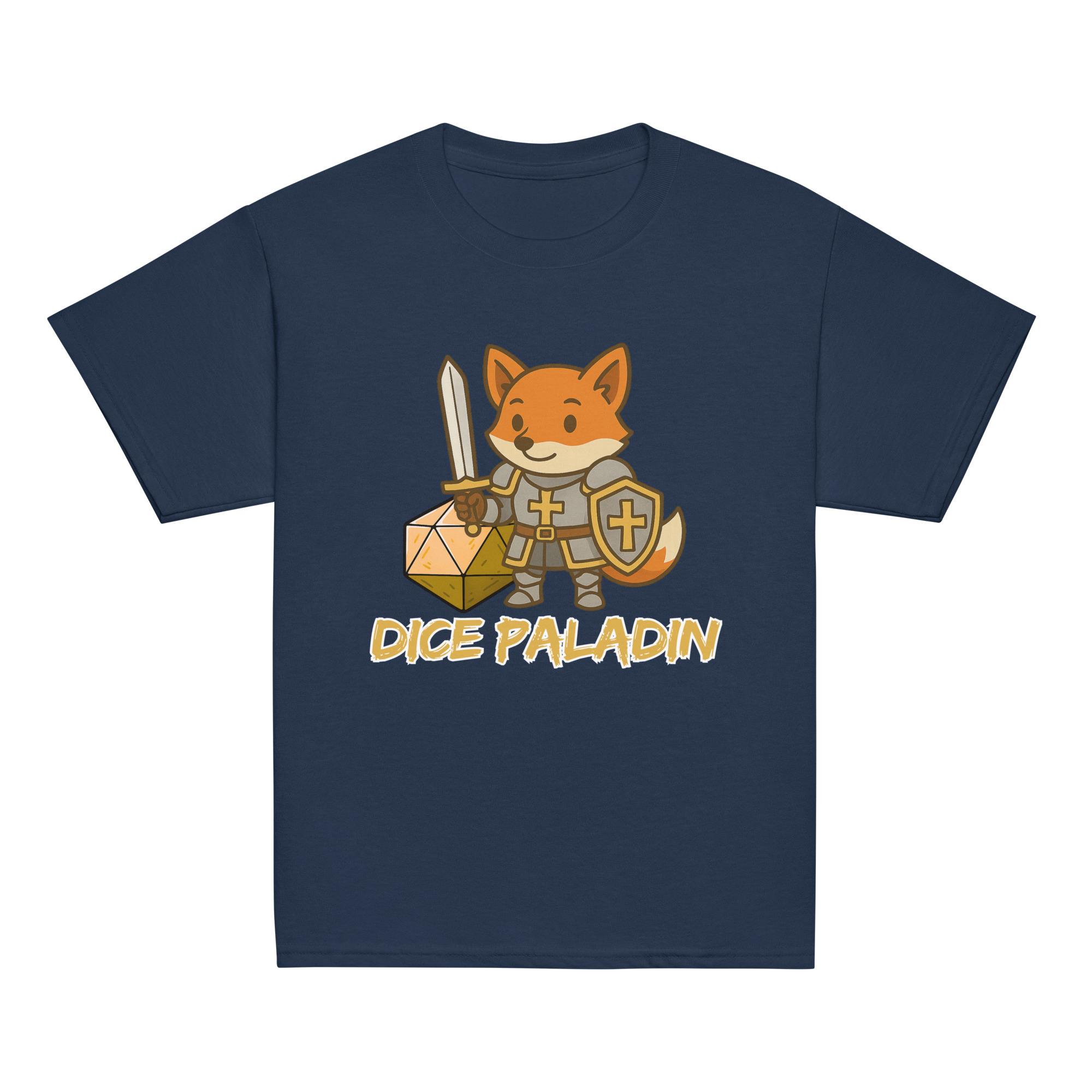 Dice Paladin - Klassisches DTF-T-Shirt für Jugendliche – Bild 5