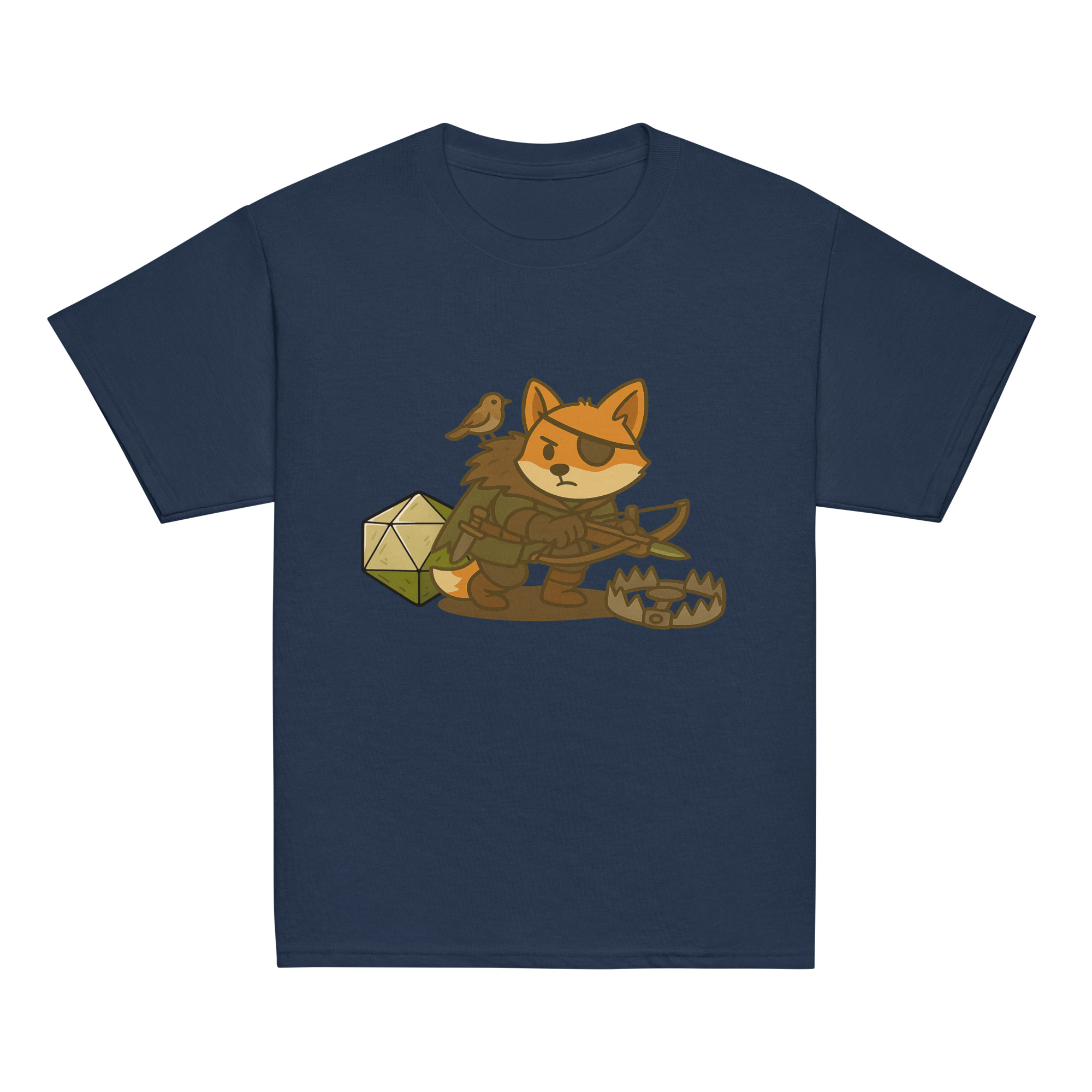 Dicefox Hunter - Klassisches DTF-T-Shirt für Jugendliche – Bild 5