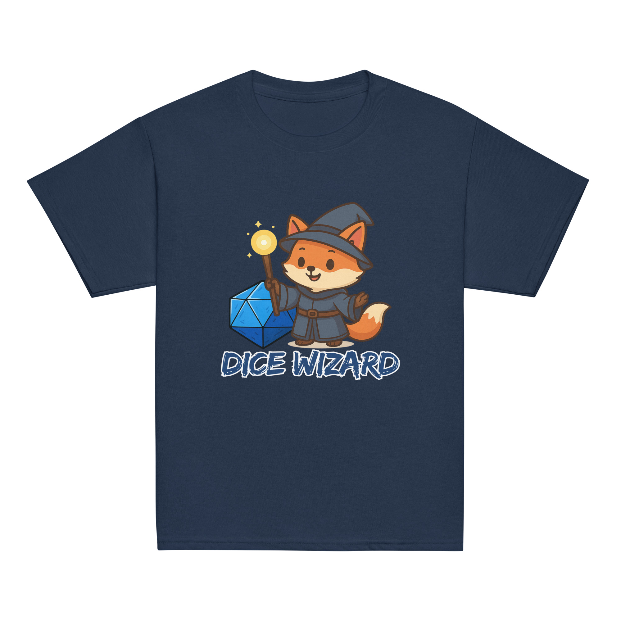 Dice Wizard - Klassisches DTF-T-Shirt für Jugendliche – Bild 5