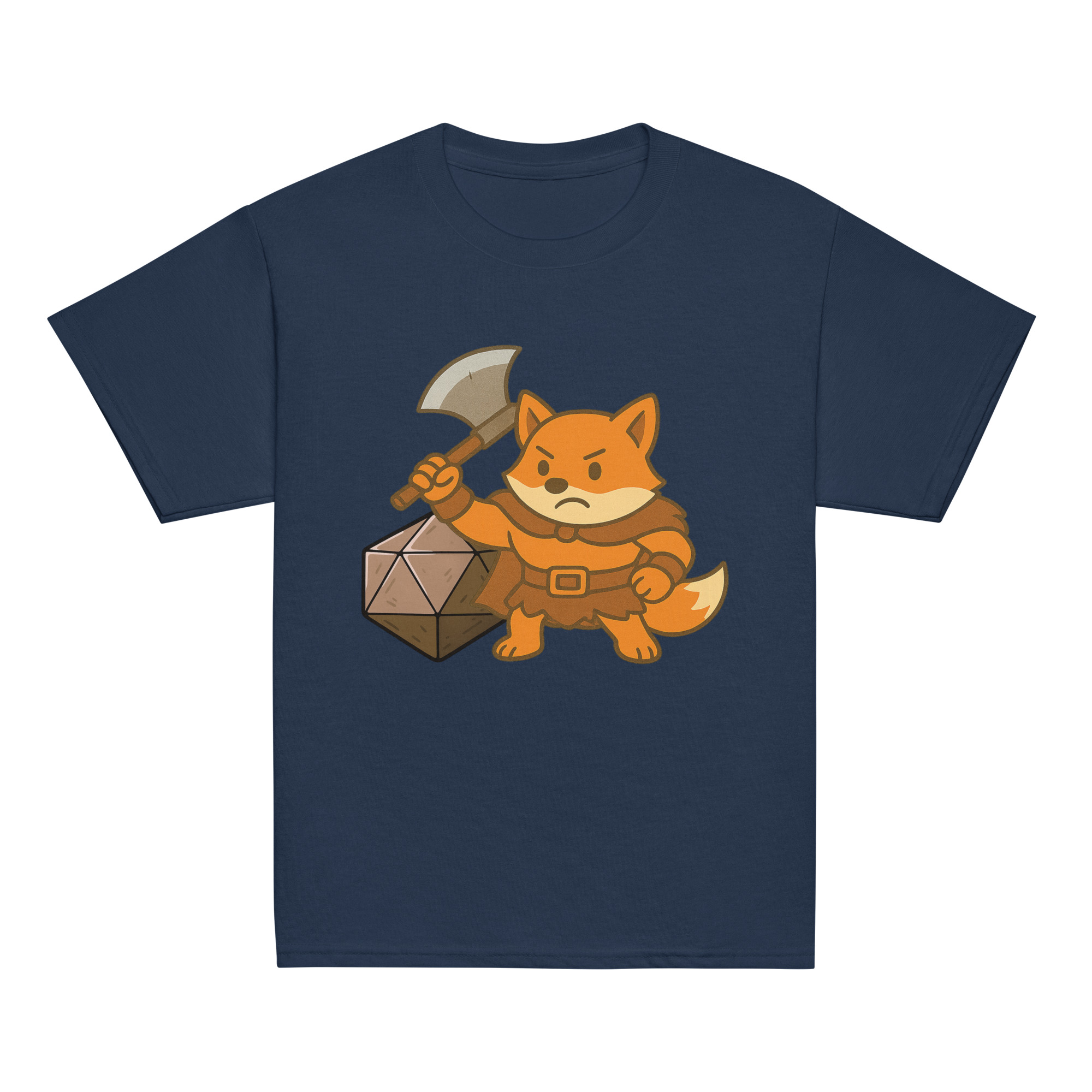 Dicefox Barbarian - Klassisches DTF-T-Shirt für Jugendliche – Bild 4
