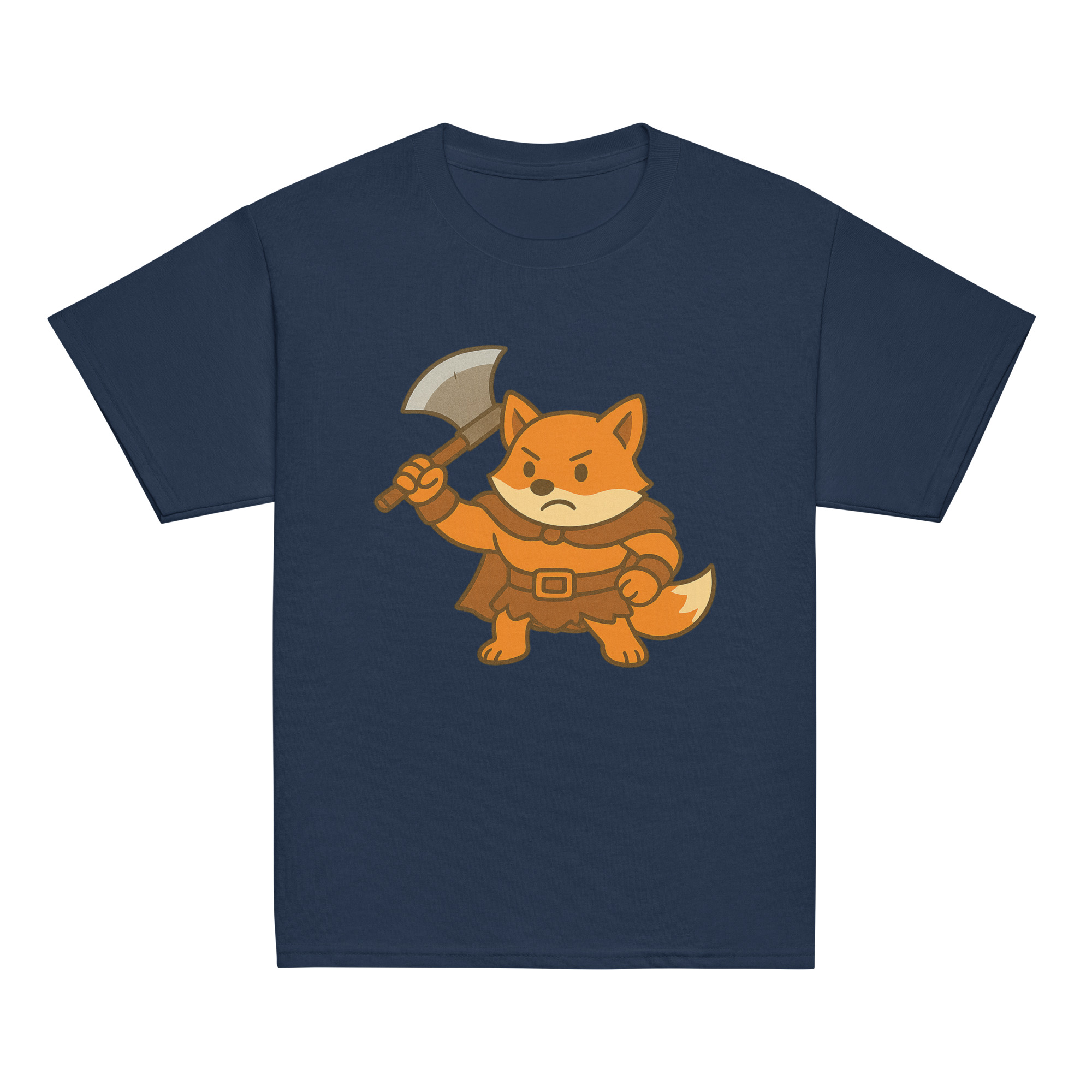 Fox Barbarian - Klassisches DTF-T-Shirt für Jugendliche – Bild 5