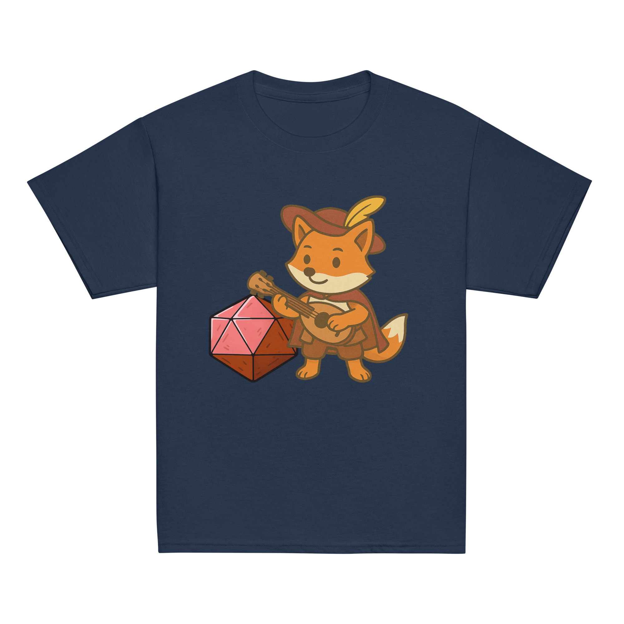Dicefox Bard - Klassisches DTF-T-Shirt für Jugendliche – Bild 5