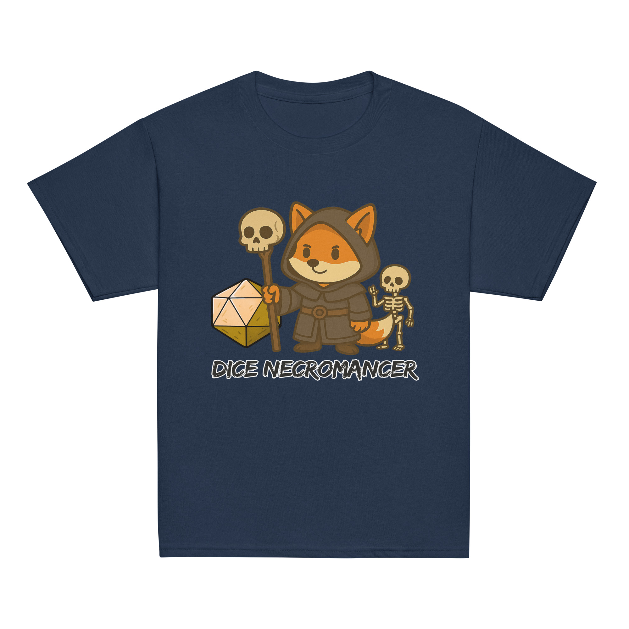 Dice Necromancer - Klassisches DTF-T-Shirt für Jugendliche – Bild 5